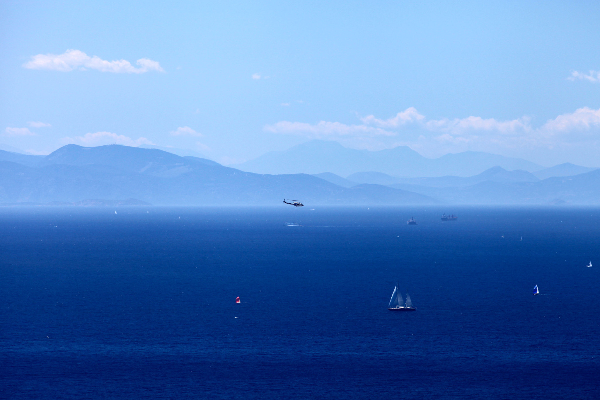 Canon EF 300mm F4L IS USM sample photo. Deep blue photography