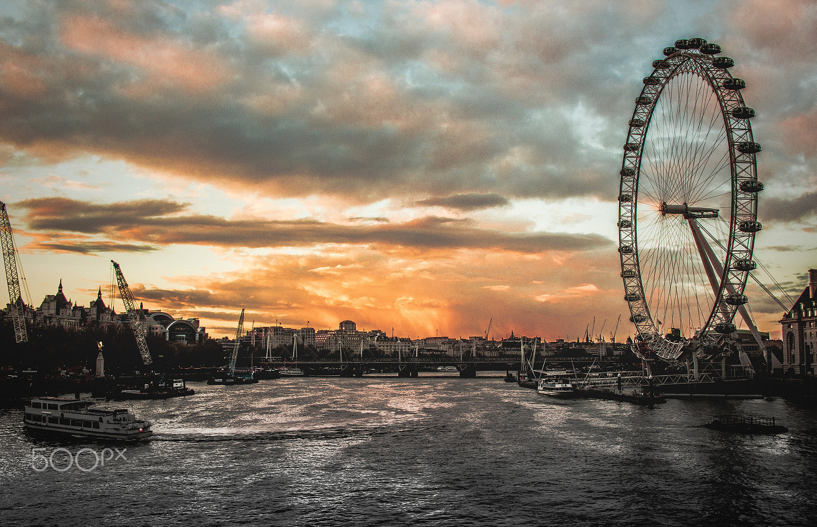 Canon EF-S 18-55mm F3.5-5.6 sample photo. London eye see you photography