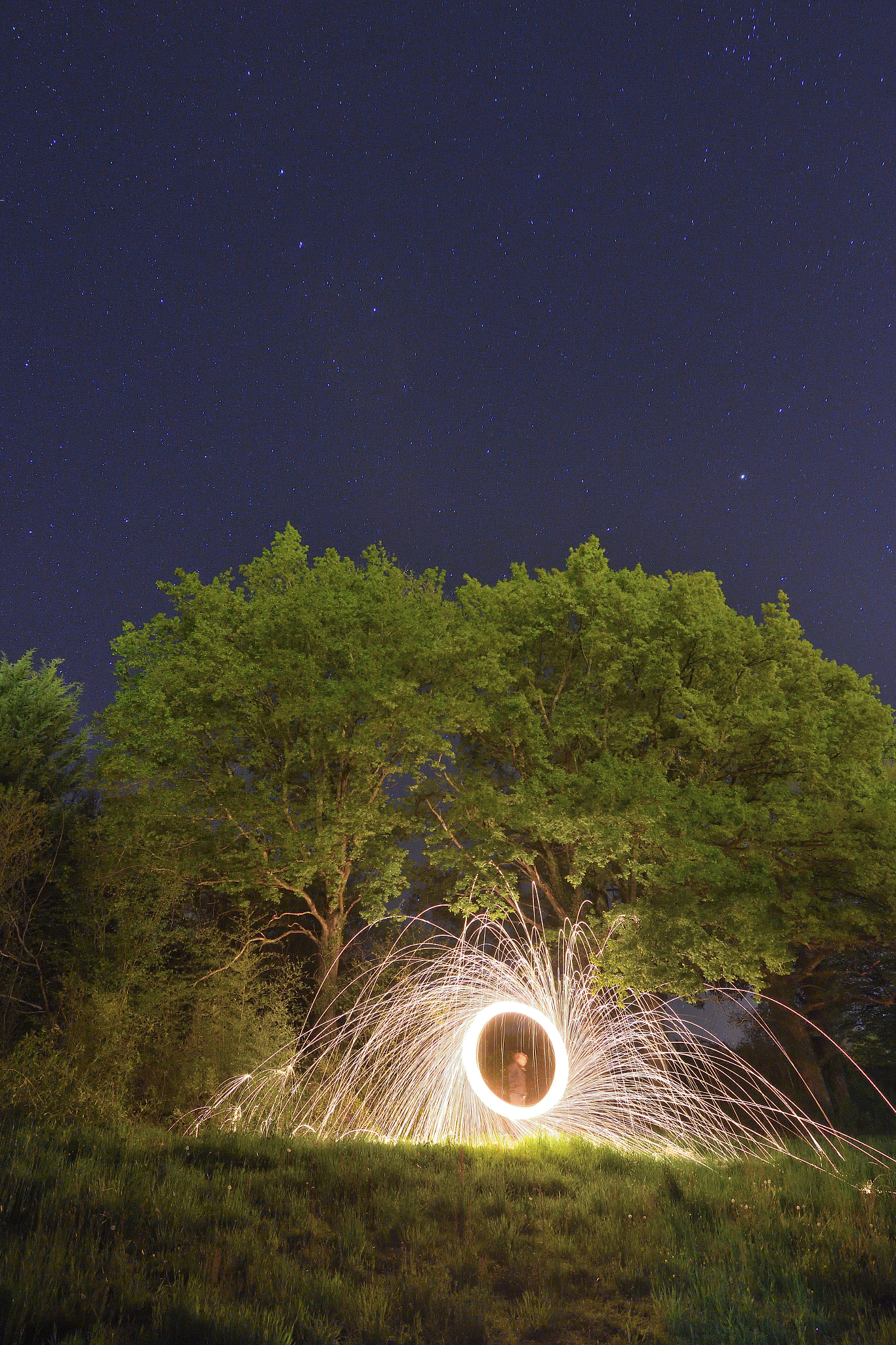 Nikon D500 + Tokina AT-X 11-20 F2.8 PRO DX (AF 11-20mm f/2.8) sample photo. Lightpainting under the stars photography