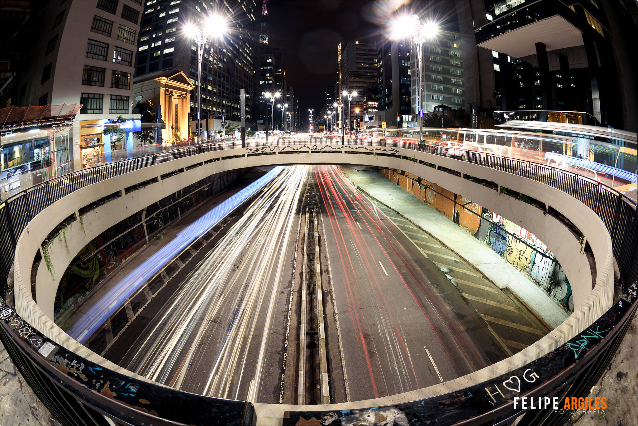 Nikon AF DX Fisheye-Nikkor 10.5mm F2.8G ED sample photo. Lights photography