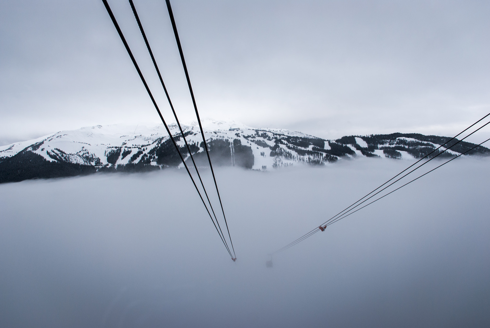 Nikon D3000 sample photo. Into the clouds photography