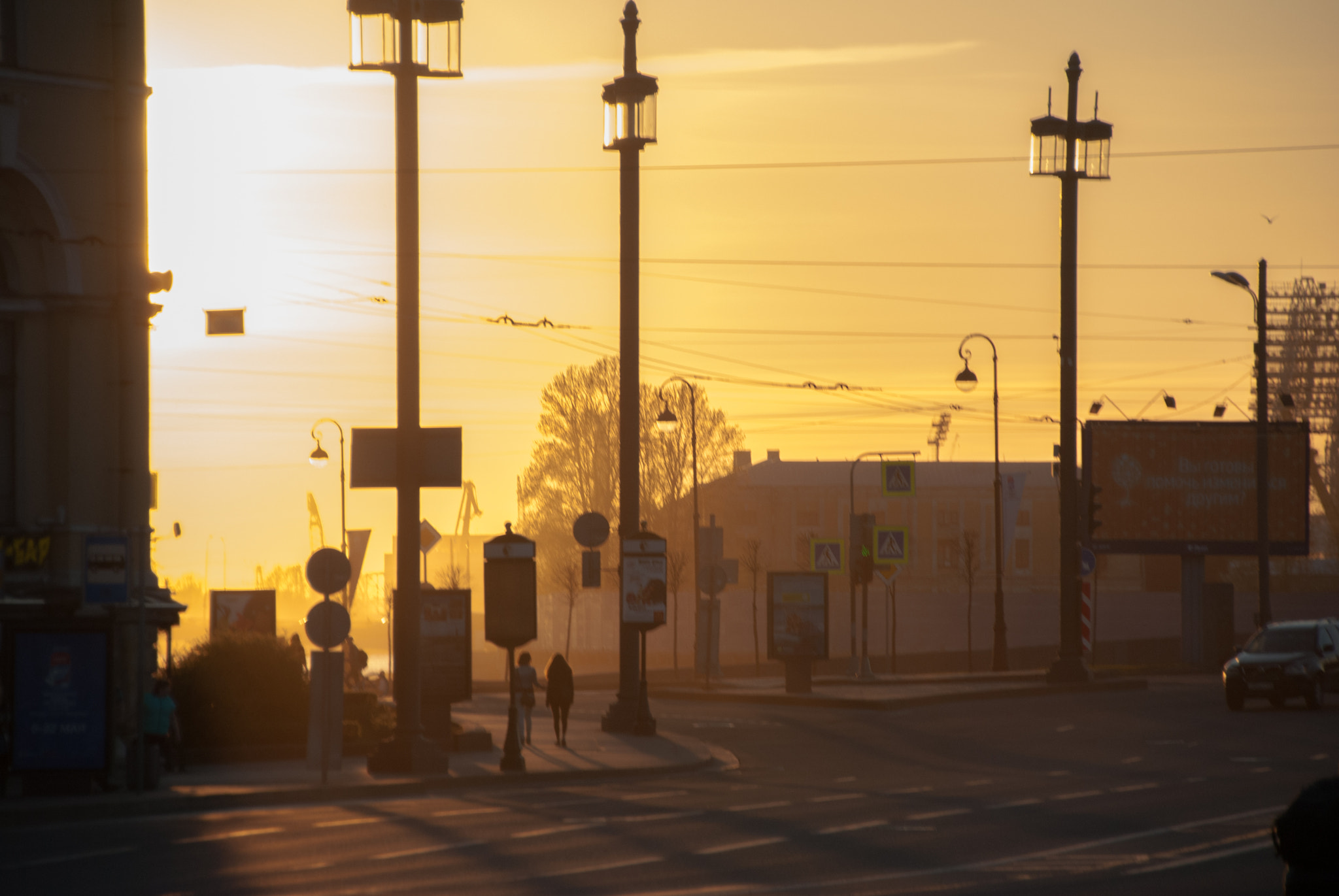 Nikon D3000 sample photo. Orange haze photography