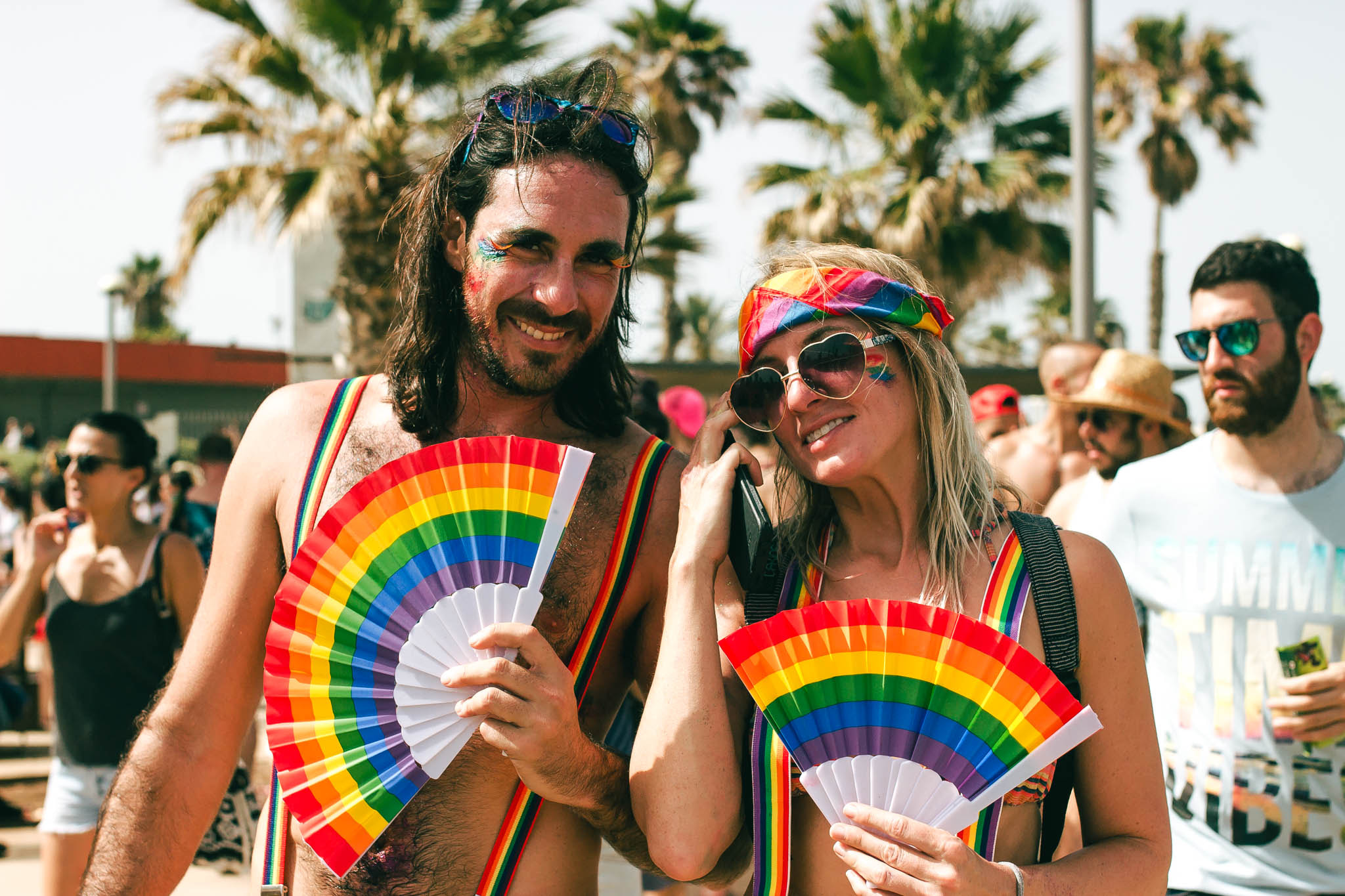 Sigma 35mm F1.4 DG HSM Art sample photo. Lgbt parade in tel aviv photography
