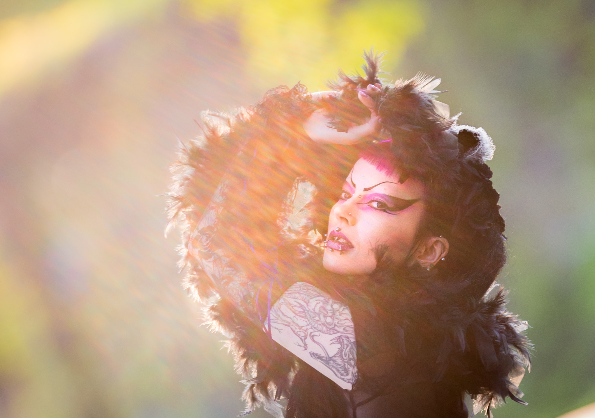 Nikon AF-S Nikkor 200mm F2G ED-IF VR sample photo. My first model photoshoot photography
