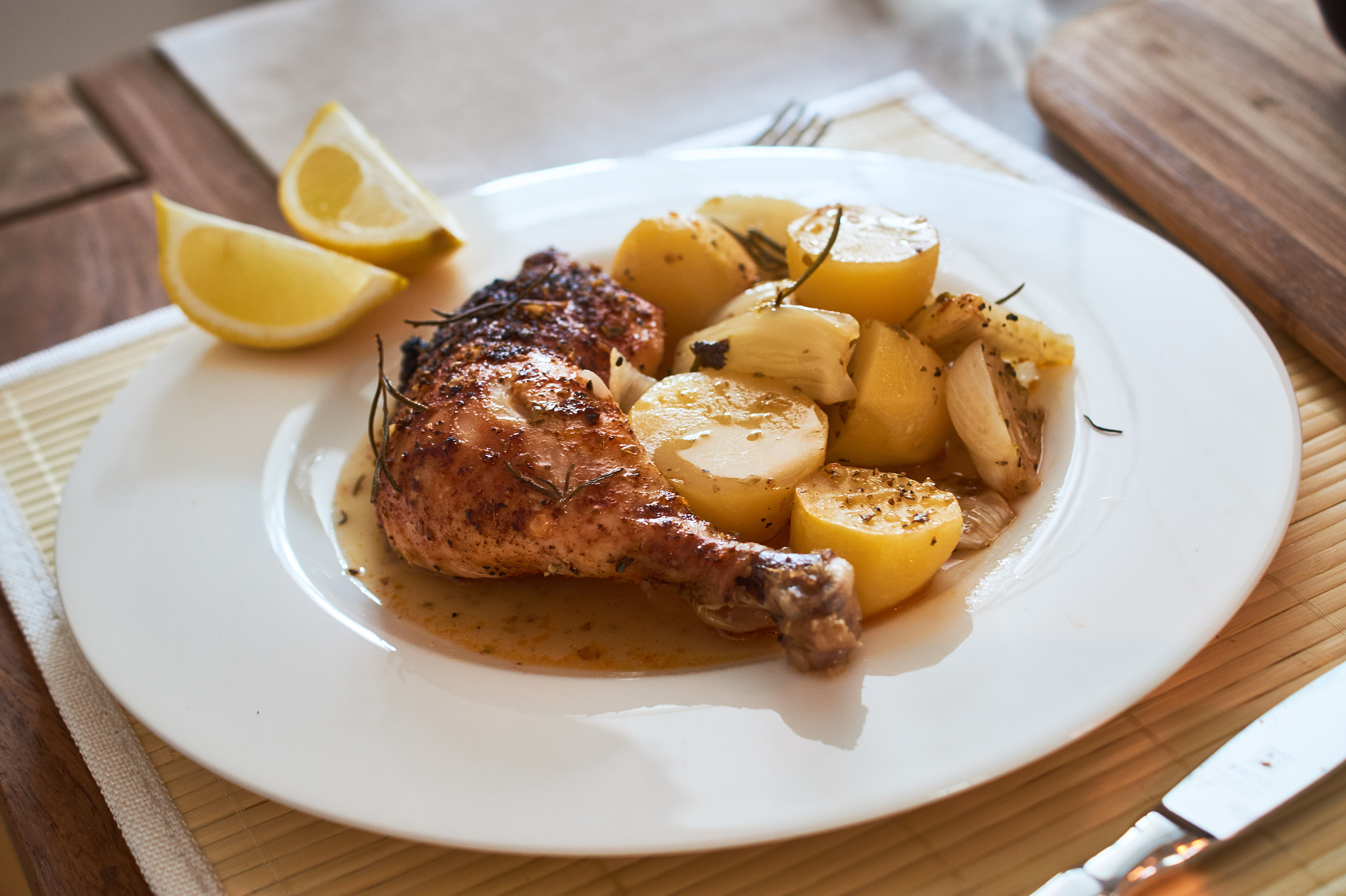 Sony SLT-A58 + Sony DT 35mm F1.8 SAM sample photo. Gourmet chicken photography