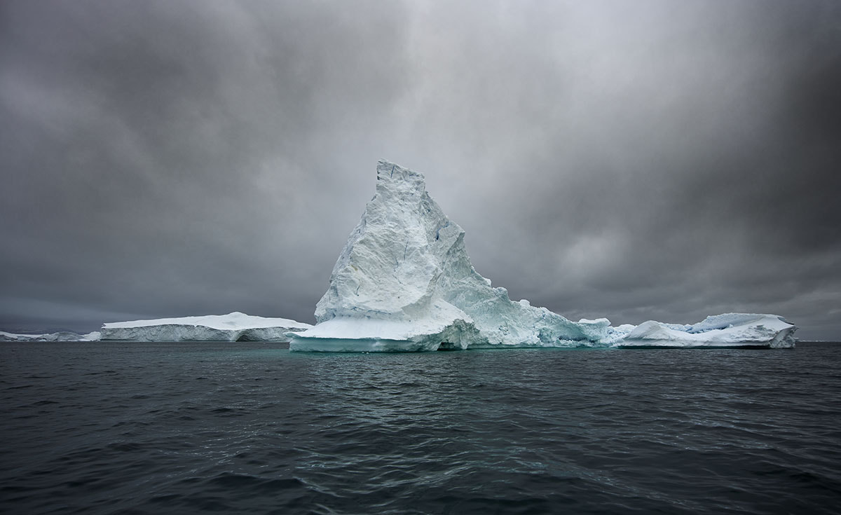 Phase One IQ260 sample photo. Iceberg 1 disko bay greenland photography