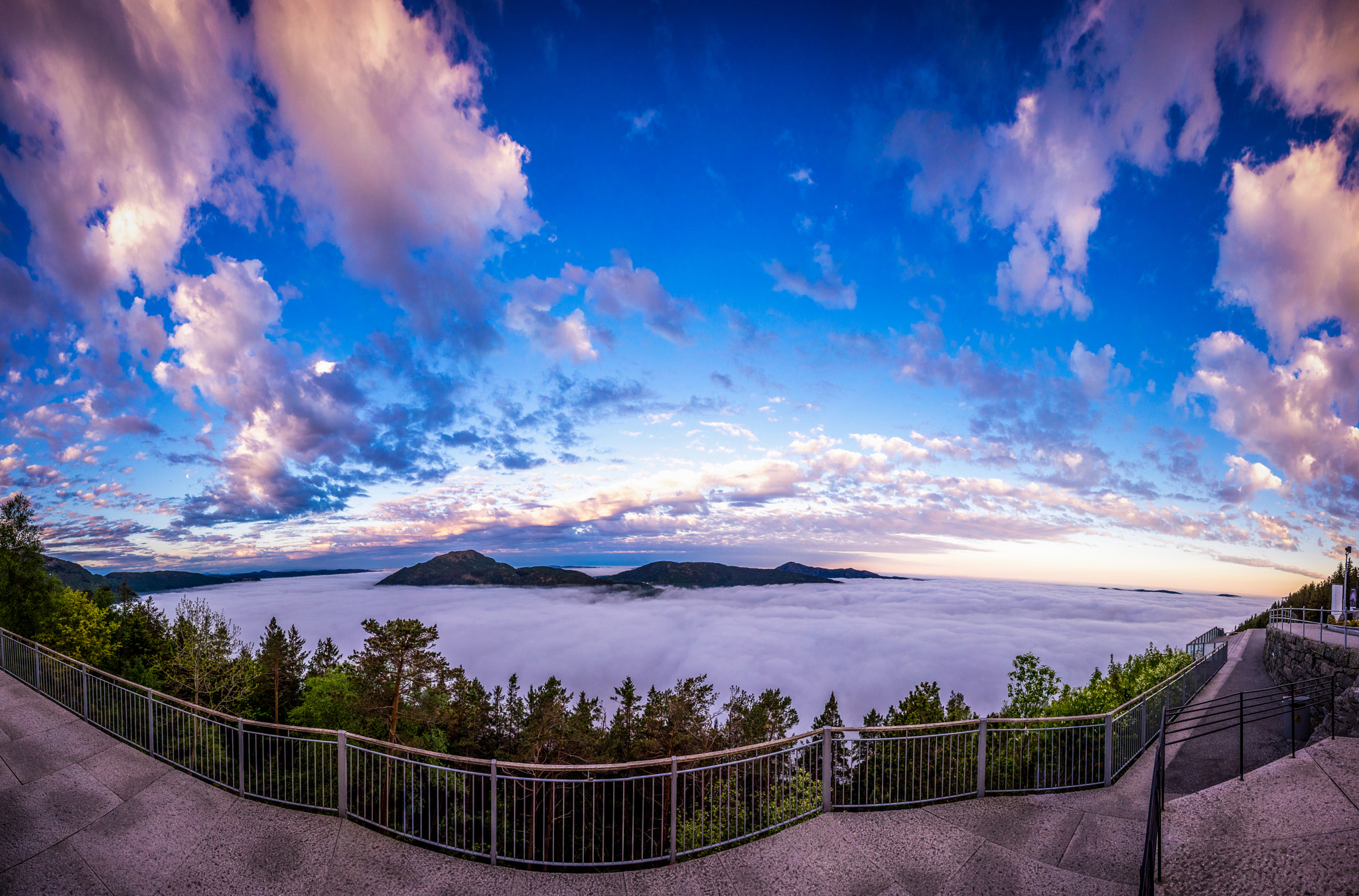 Sony a7 II + Sony E 10-18mm F4 OSS sample photo. Above the clouds! bergen, norway photography