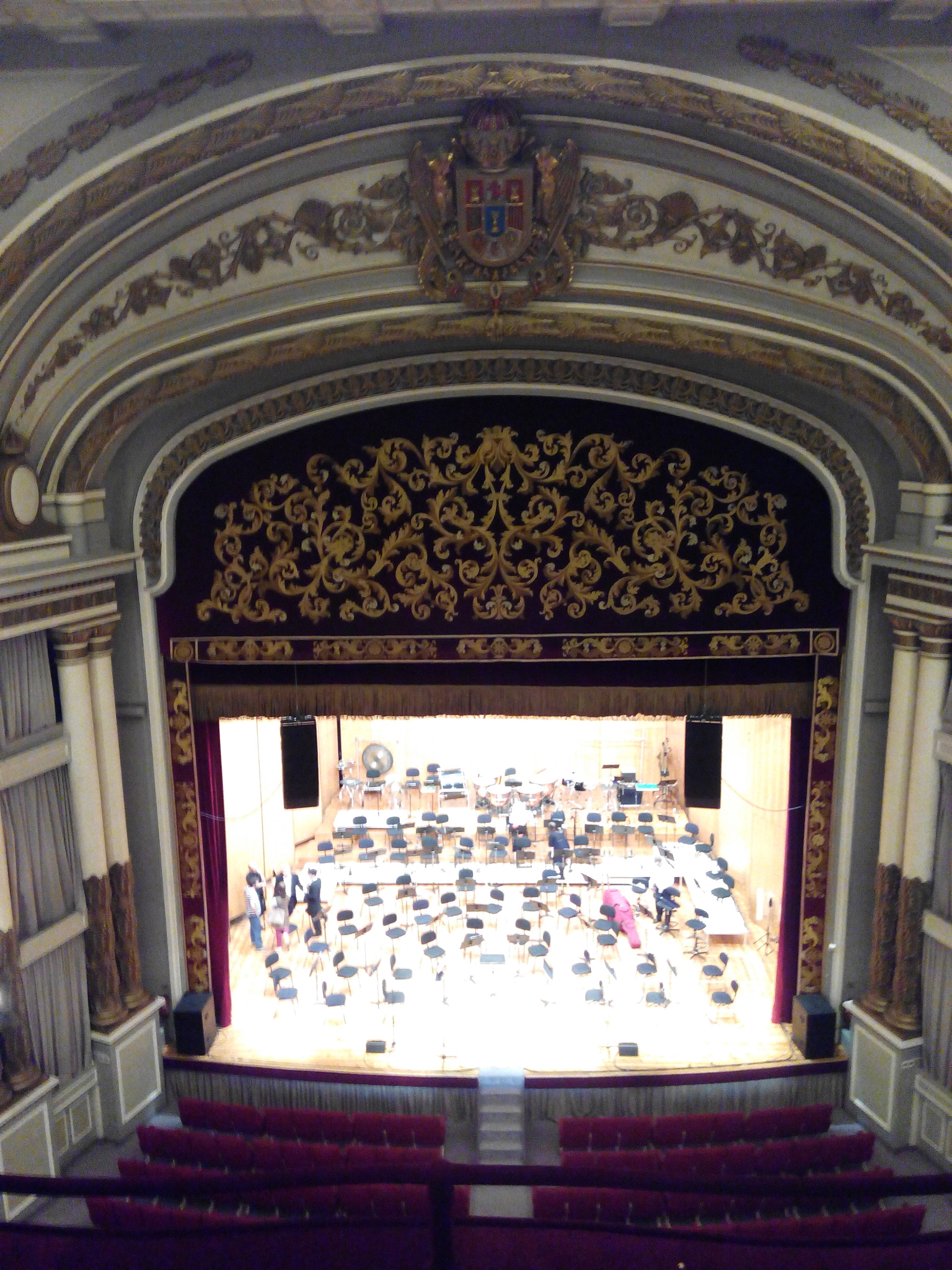 bq Aquaris E5 FHD sample photo. Theater g. barbon photography