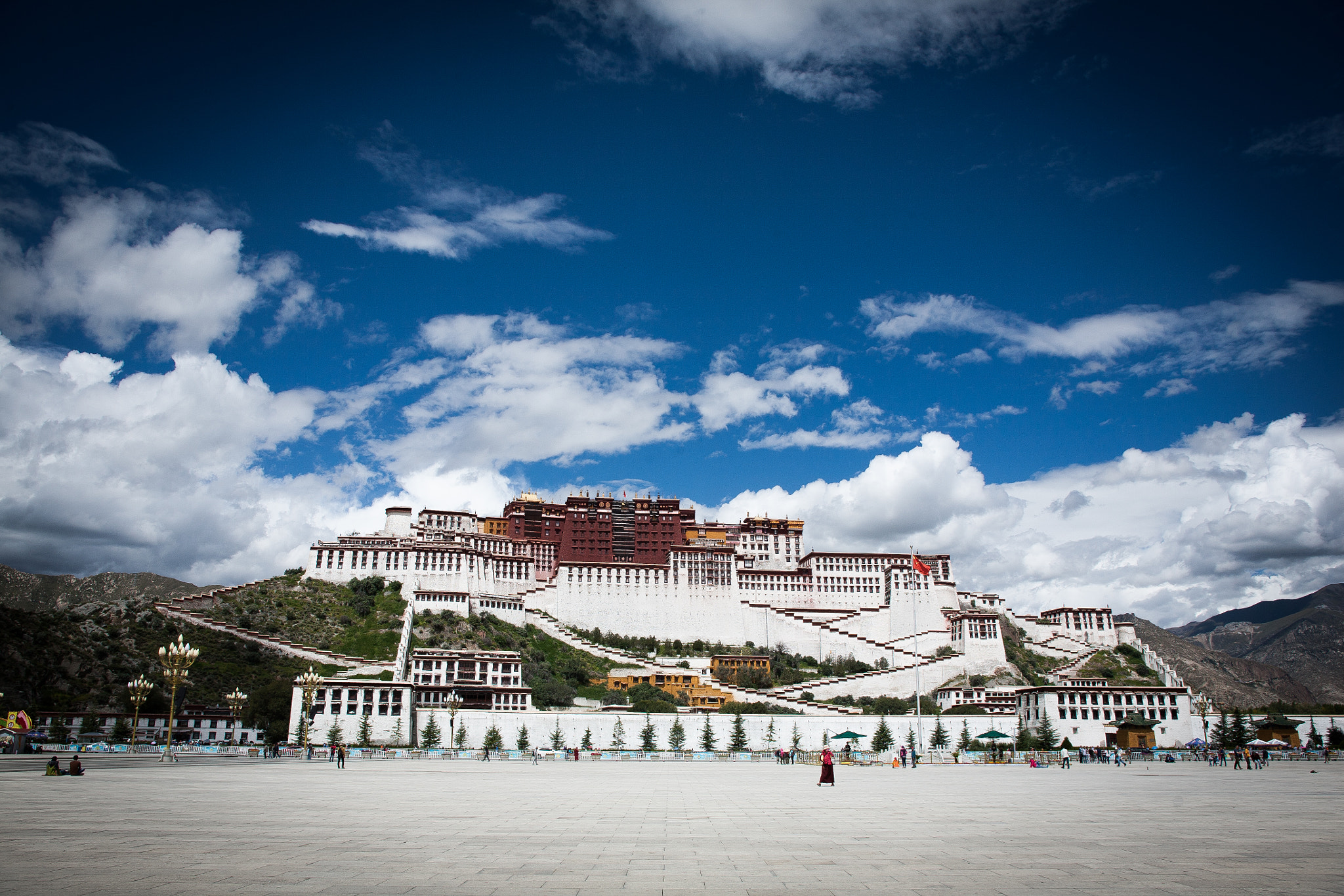 Canon EOS 5D + EF28-70mm f/2.8L USM sample photo. Potala palace.jpg photography