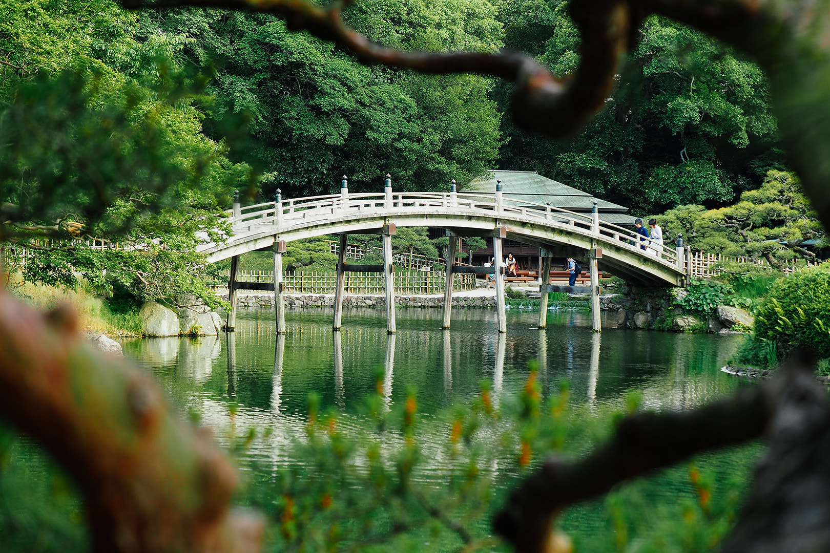 Panasonic Lumix G X Vario 35-100mm F2.8 OIS sample photo. 栗林公园 photography