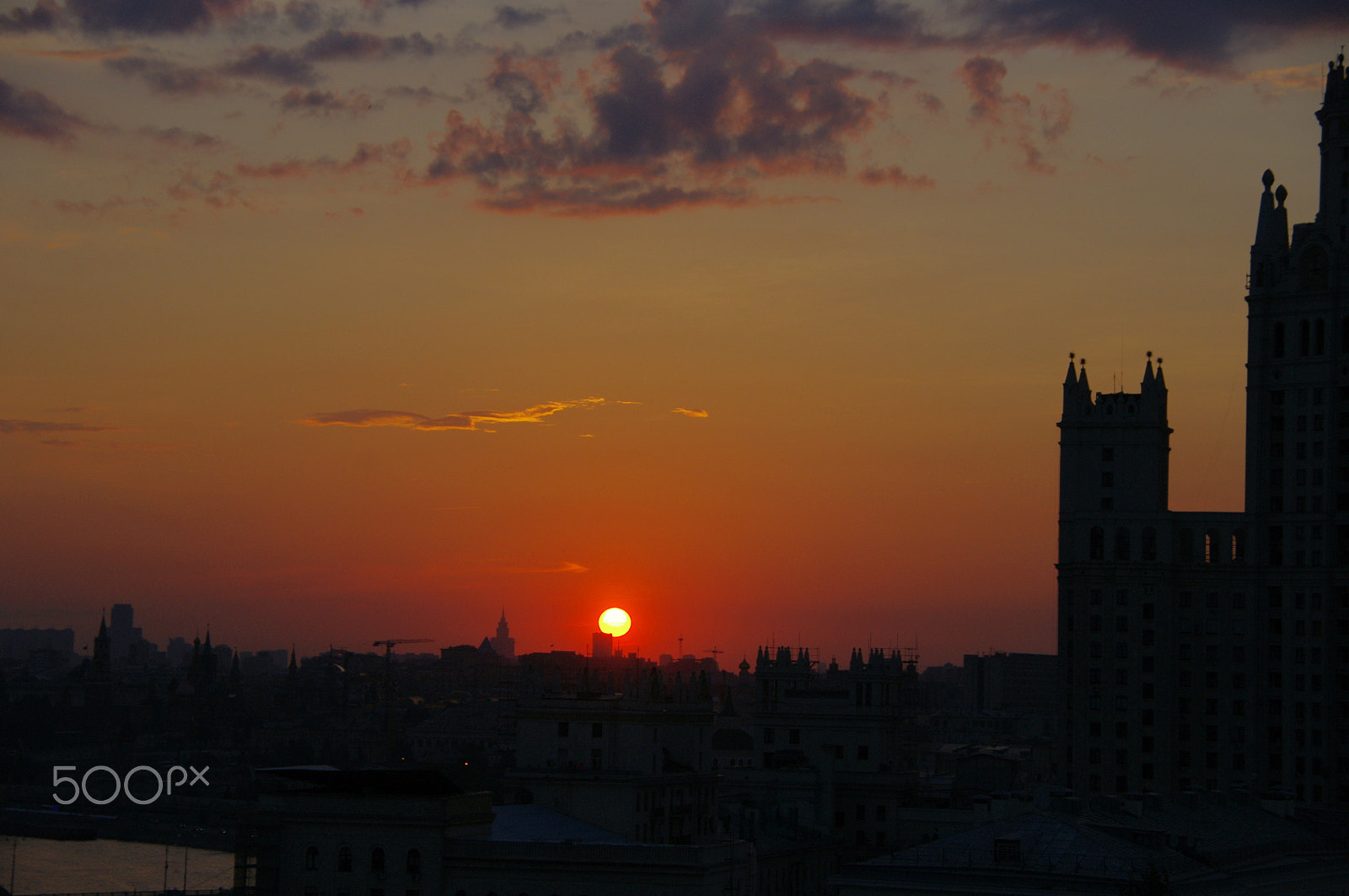 Pentax K-x sample photo. Summer sunset 1 photography