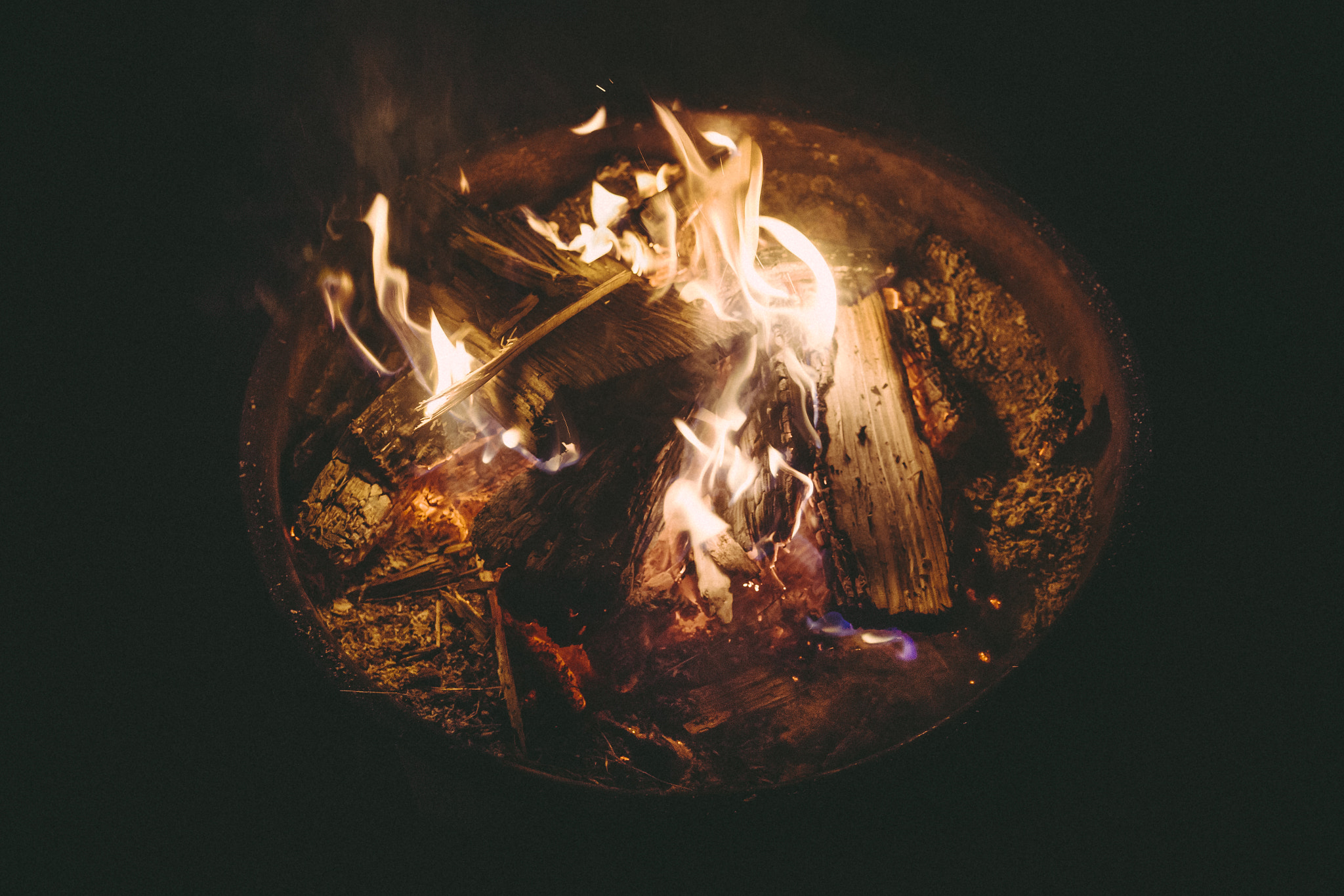 Canon EF 35-70mm f/3.5-4.5 sample photo. Fire photography