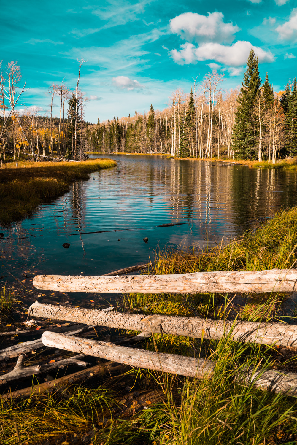 Sony FE PZ 28-135mm F4 G OSS sample photo. Mountain lake photography