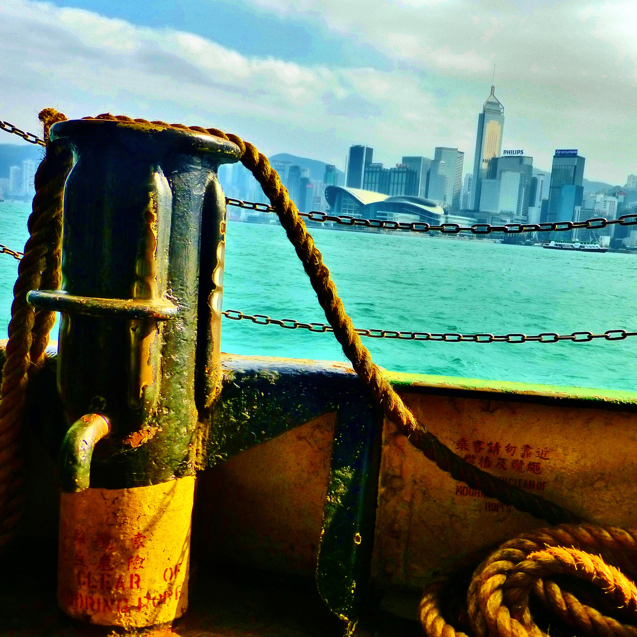 Panasonic DMC-ZS19 sample photo. Ferry ride across the victoria harbor in hong kong. photography