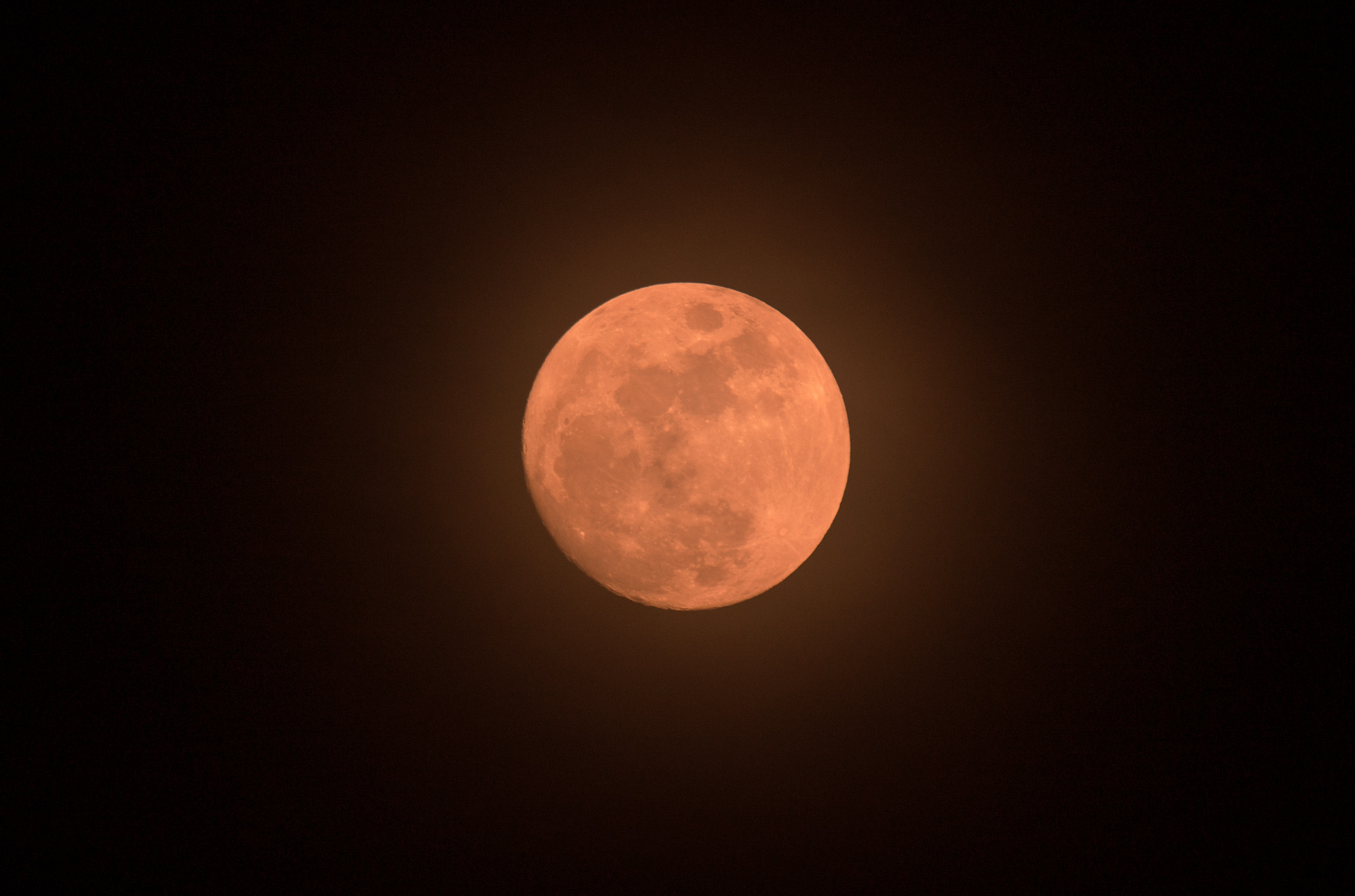 Sony a7R II + Canon EF 300mm F2.8L IS USM sample photo. Full moon photography