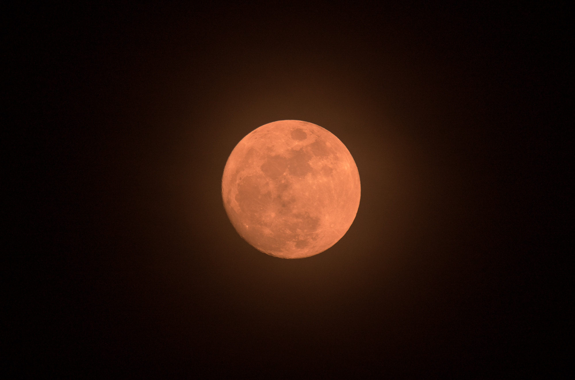 Canon EF 300mm F2.8L IS USM sample photo. Full moon photography