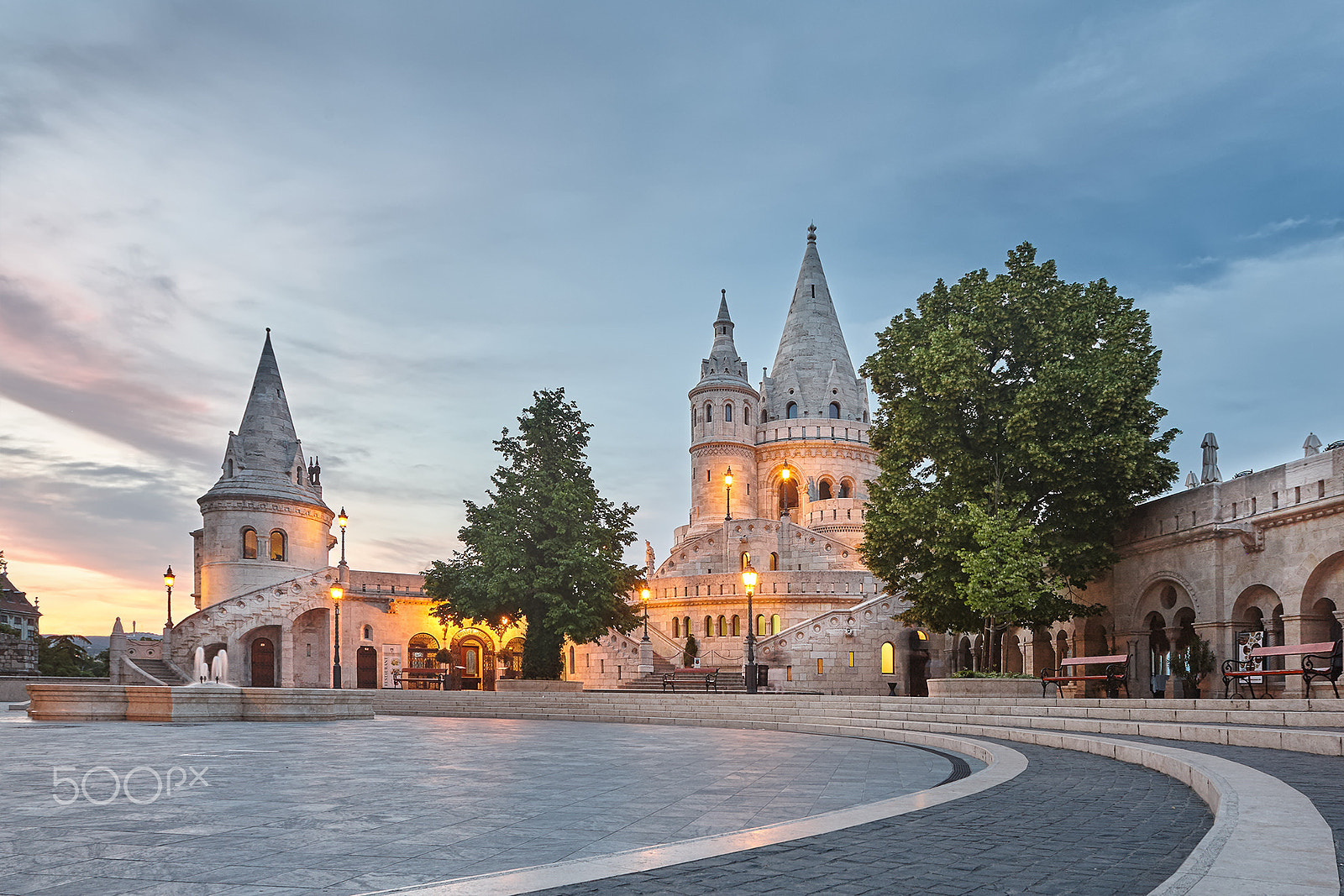 Canon EF 16-35mm F2.8L USM sample photo. Fisherman's bastion photography