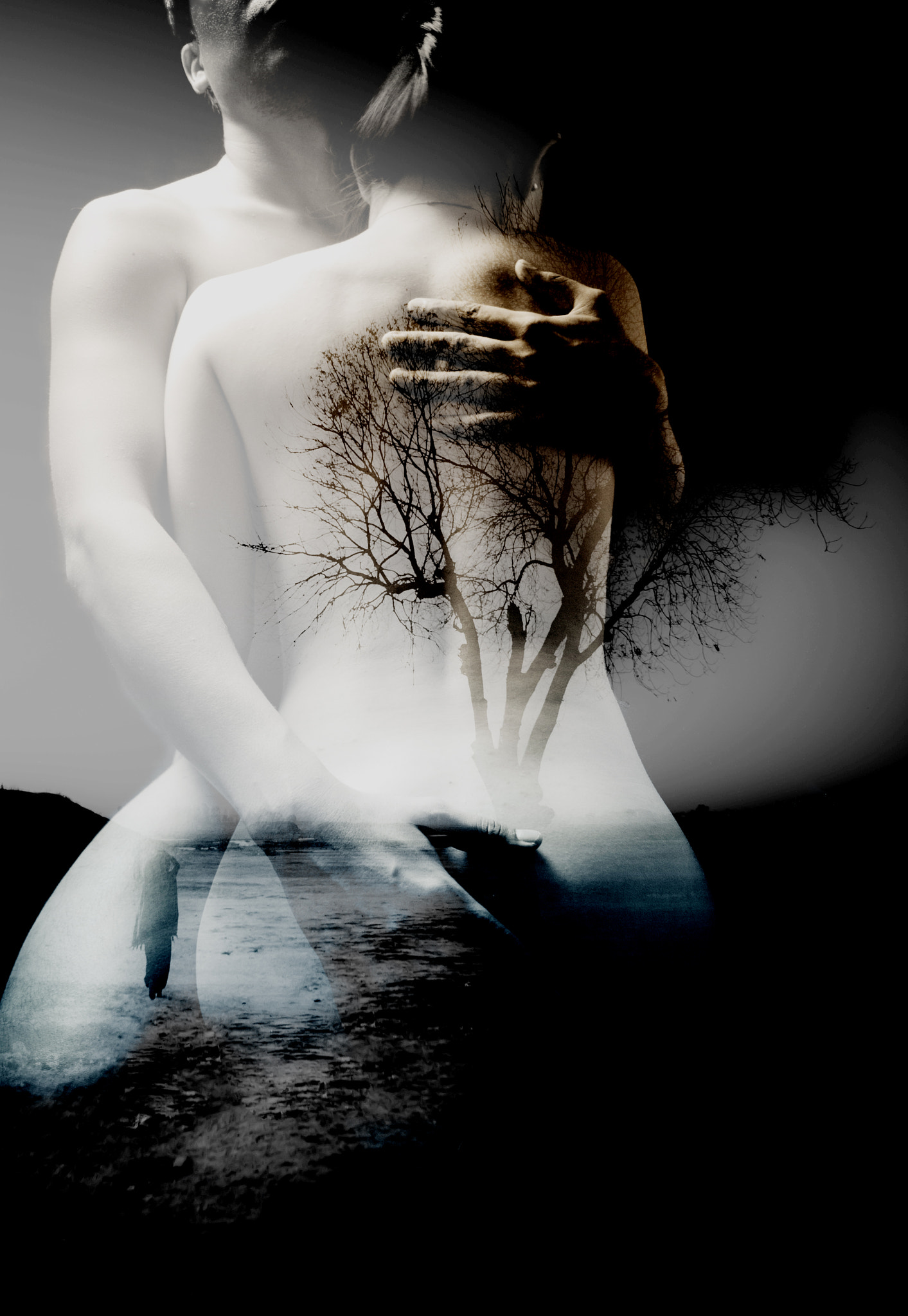 Nikon D200 sample photo. Multiple exposure photography