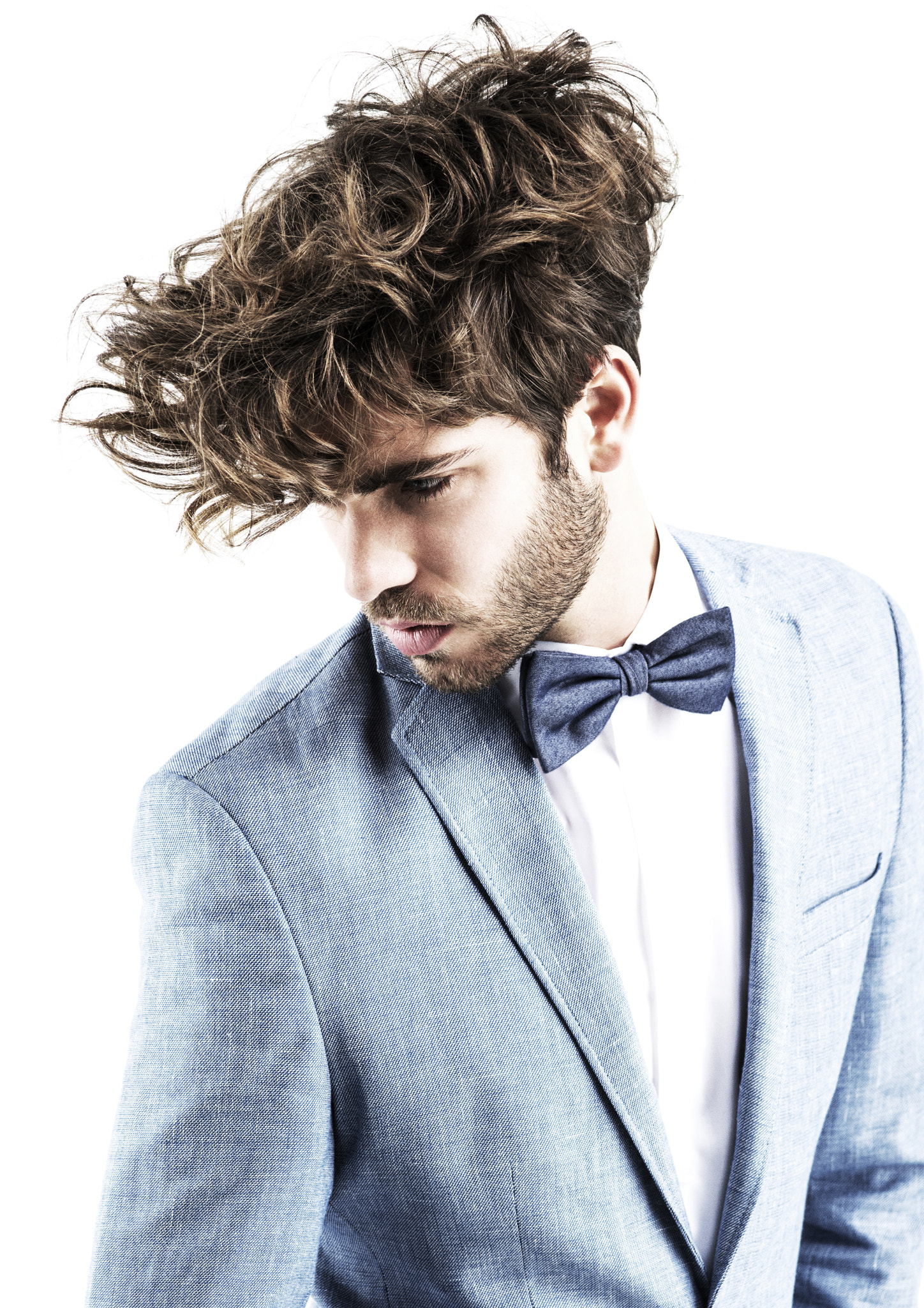Pentax 645Z + smc PENTAX-FA 645 Macro 120mm F4 sample photo. Hairstyle and men fashion photoshoot photography