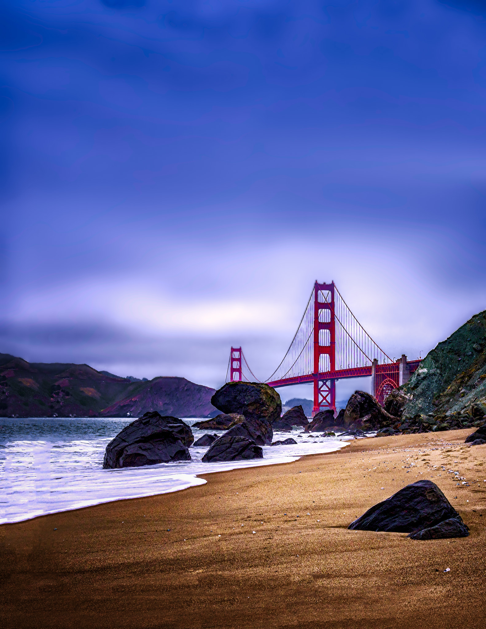 Olympus PEN E-PL5 sample photo. San francisco beach photography