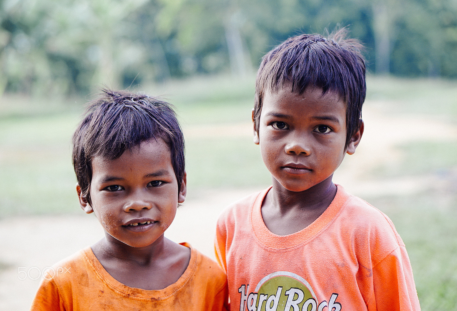 E 50mm F1.8 OSS sample photo. Orang asal - boys photography