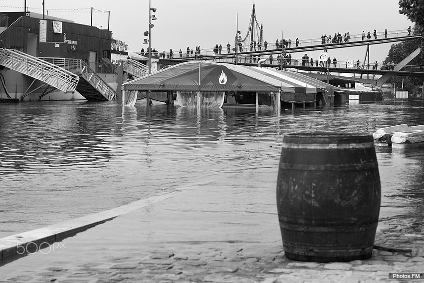 Canon EOS 50D + Canon EF 50mm F1.4 USM sample photo. Paris under water photography