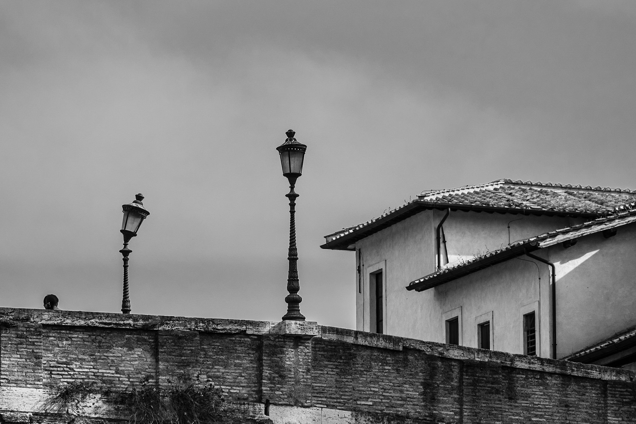 Fujifilm X-A2 + Fujifilm XC 50-230mm F4.5-6.7 OIS II sample photo. Rome. black&white. photography
