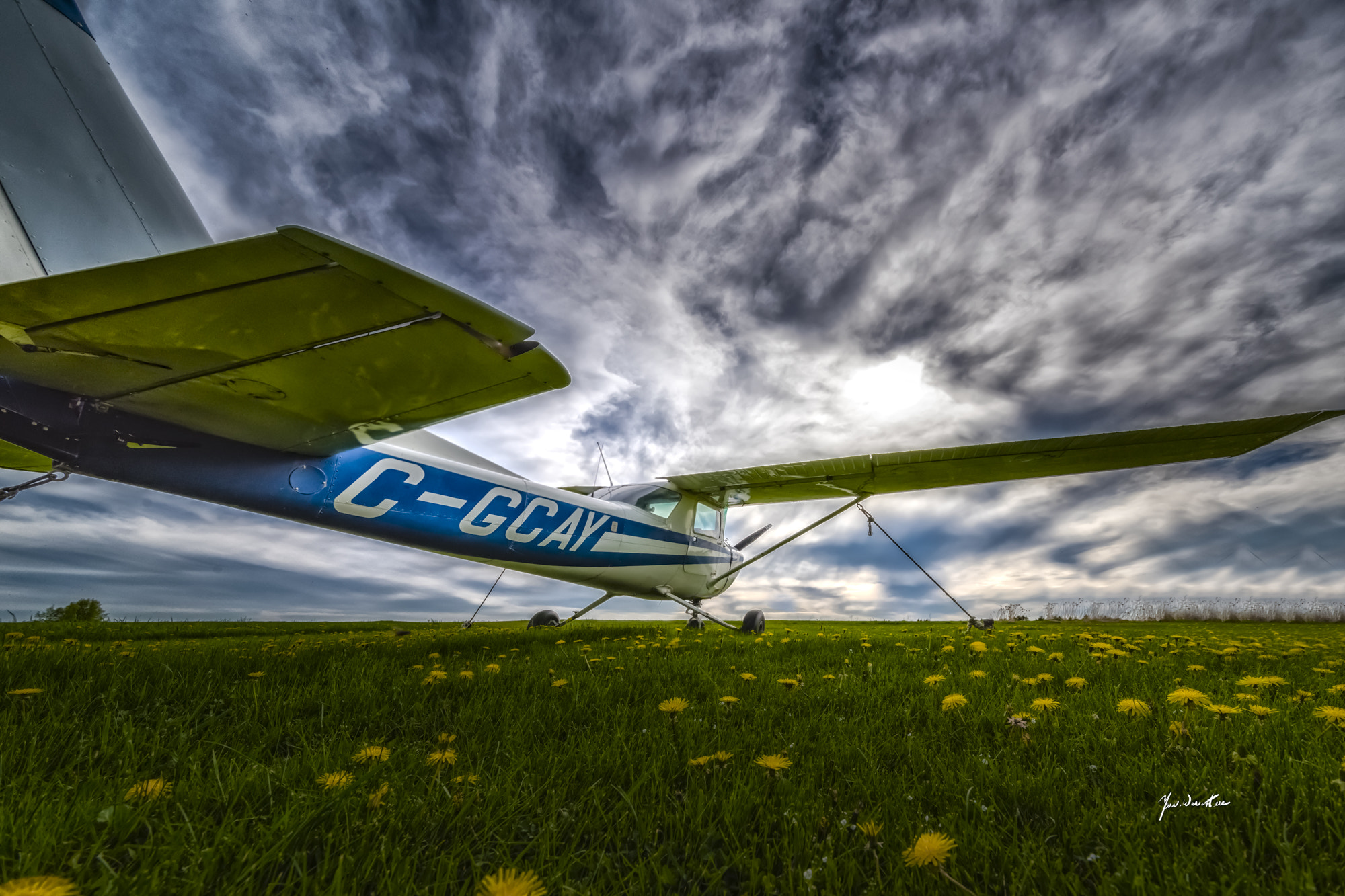 Sigma 12-24mm F4.5-5.6 II DG HSM sample photo. Michel's plane photography