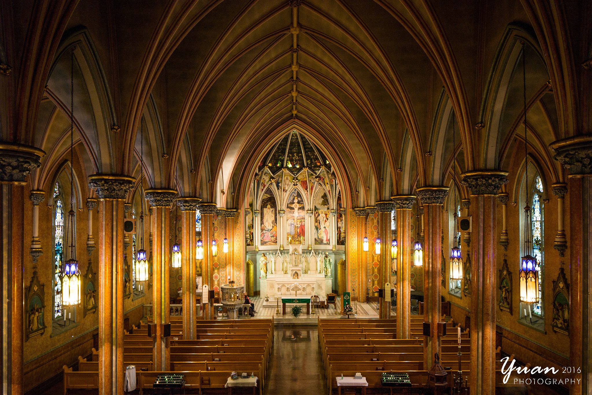 Canon TS-E 24.0mm f/3.5 L II sample photo. Saint patrick church photography