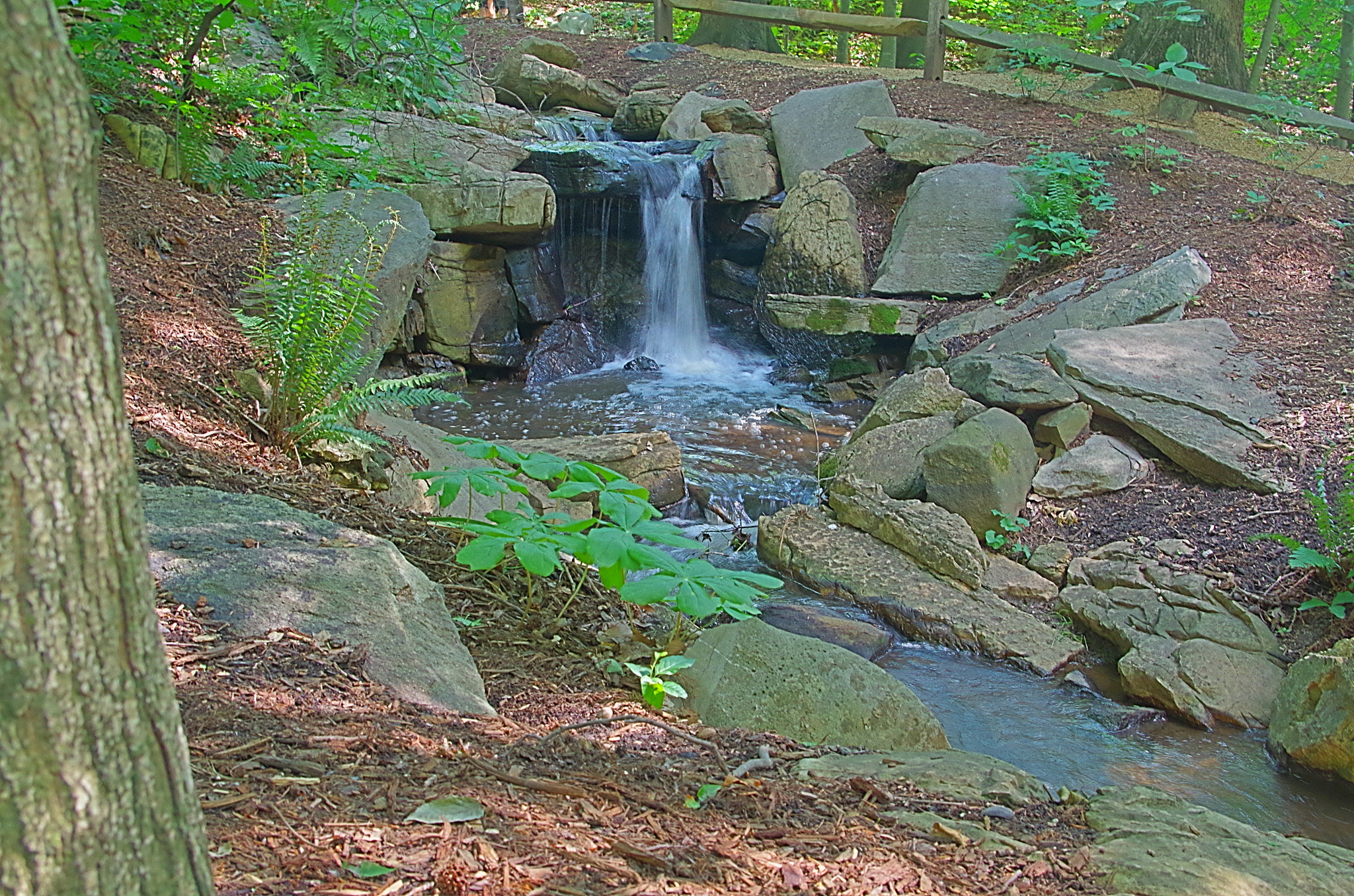 Pentax smc DA 18-55mm F3.5-5.6 AL sample photo. Waterfall hdr1 photography