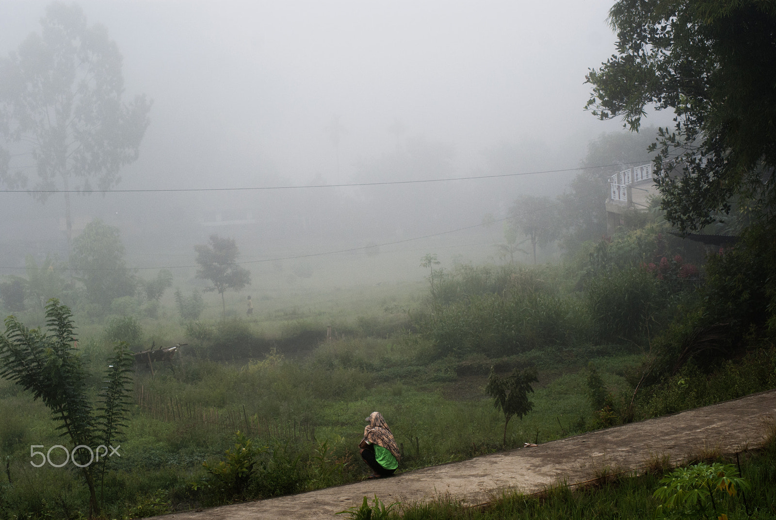 Sony Alpha DSLR-A200 sample photo. Morning scenery in toraja photography