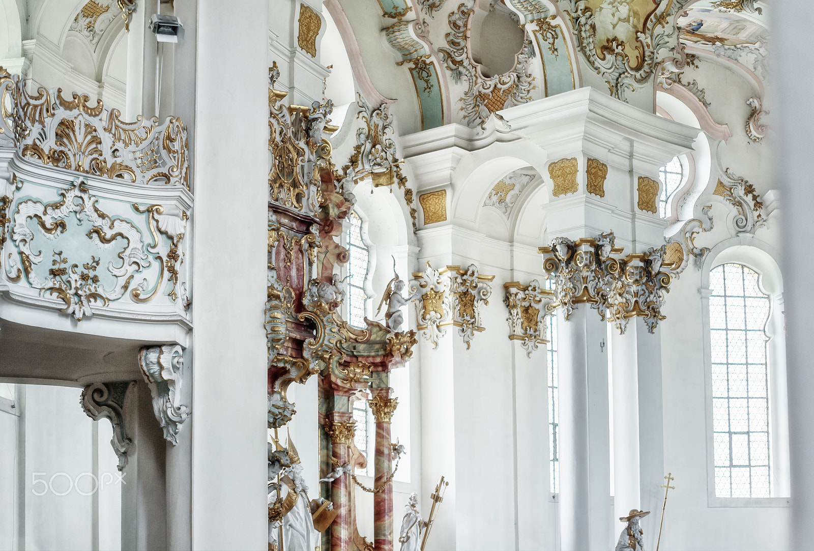 Sigma 70-200mm F2.8 EX DG Macro HSM II sample photo. Wieskirche, bavaria photography