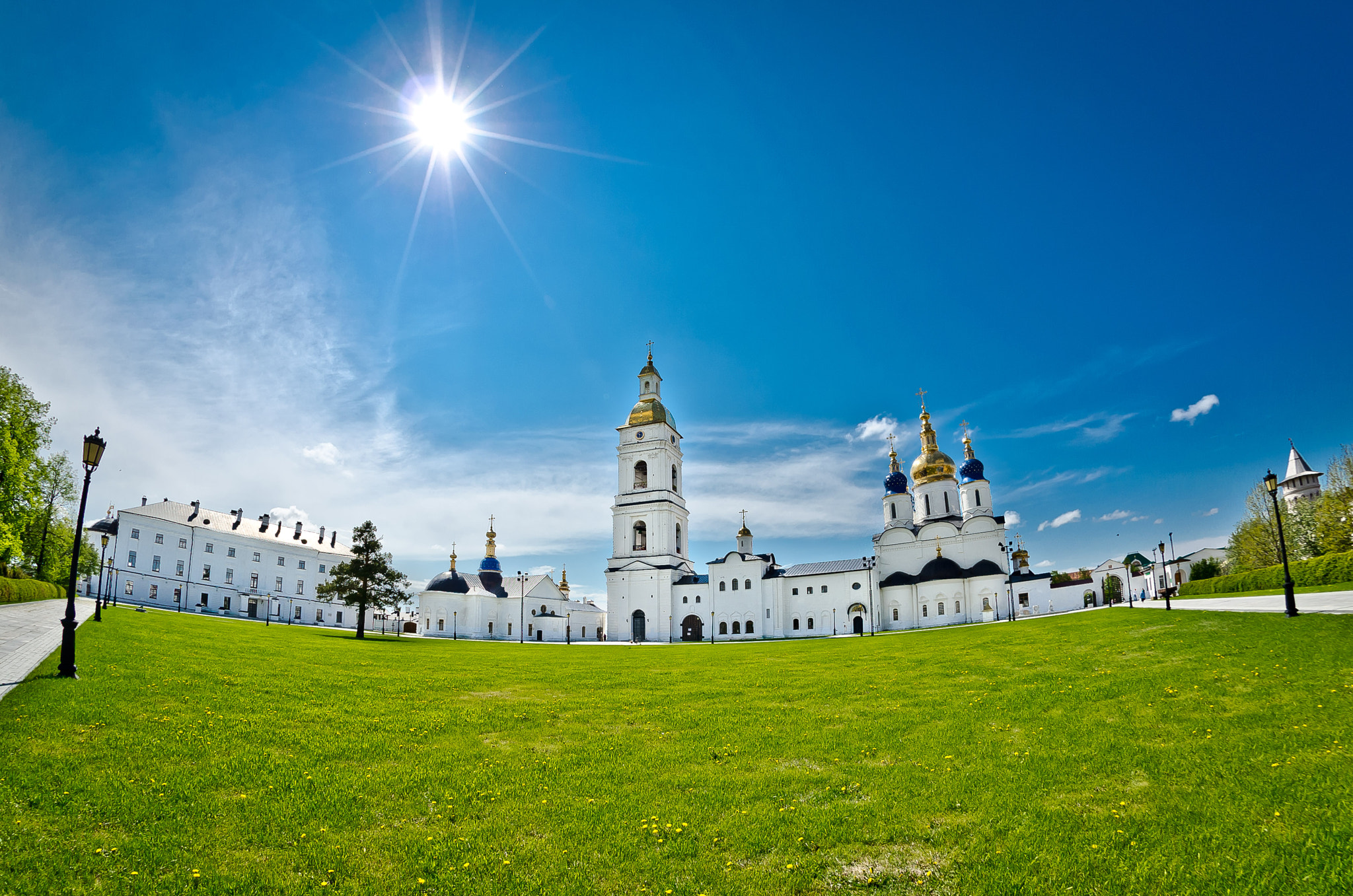 Nikon D5100 + Sigma 10mm F2.8 EX DC HSM Diagonal Fisheye sample photo. Tobolsk kremlin photography