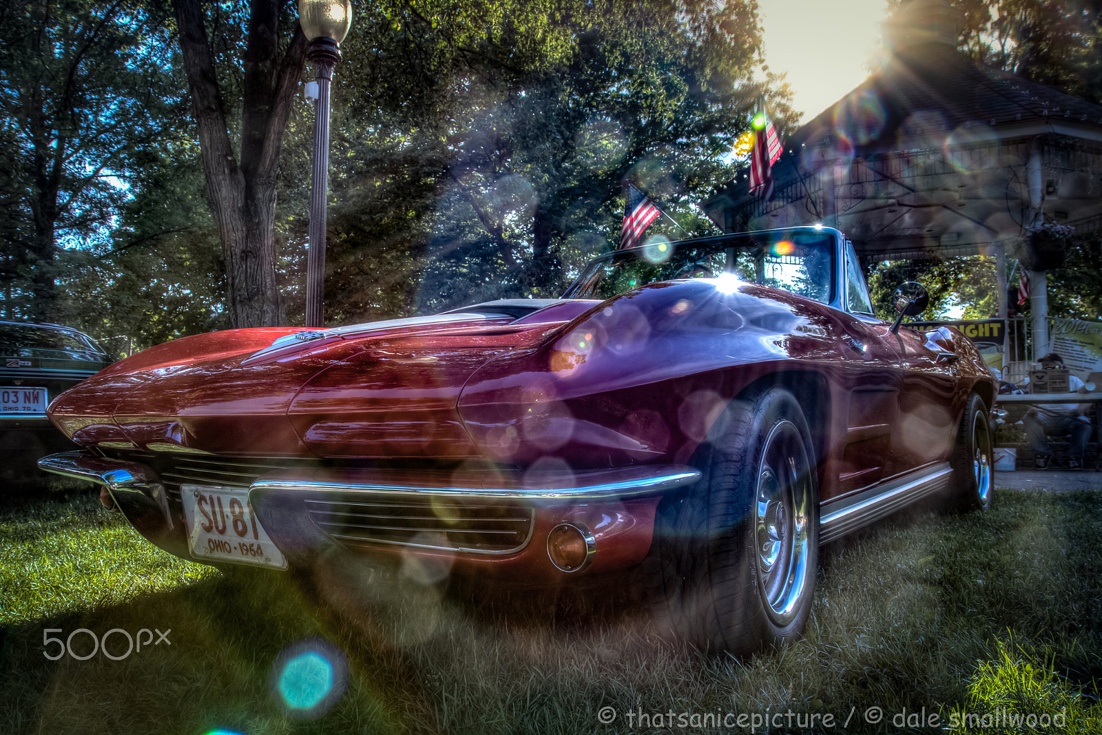Canon EOS 70D + Canon EF-S 17-55mm F2.8 IS USM sample photo. 1964 corvette roadster photography