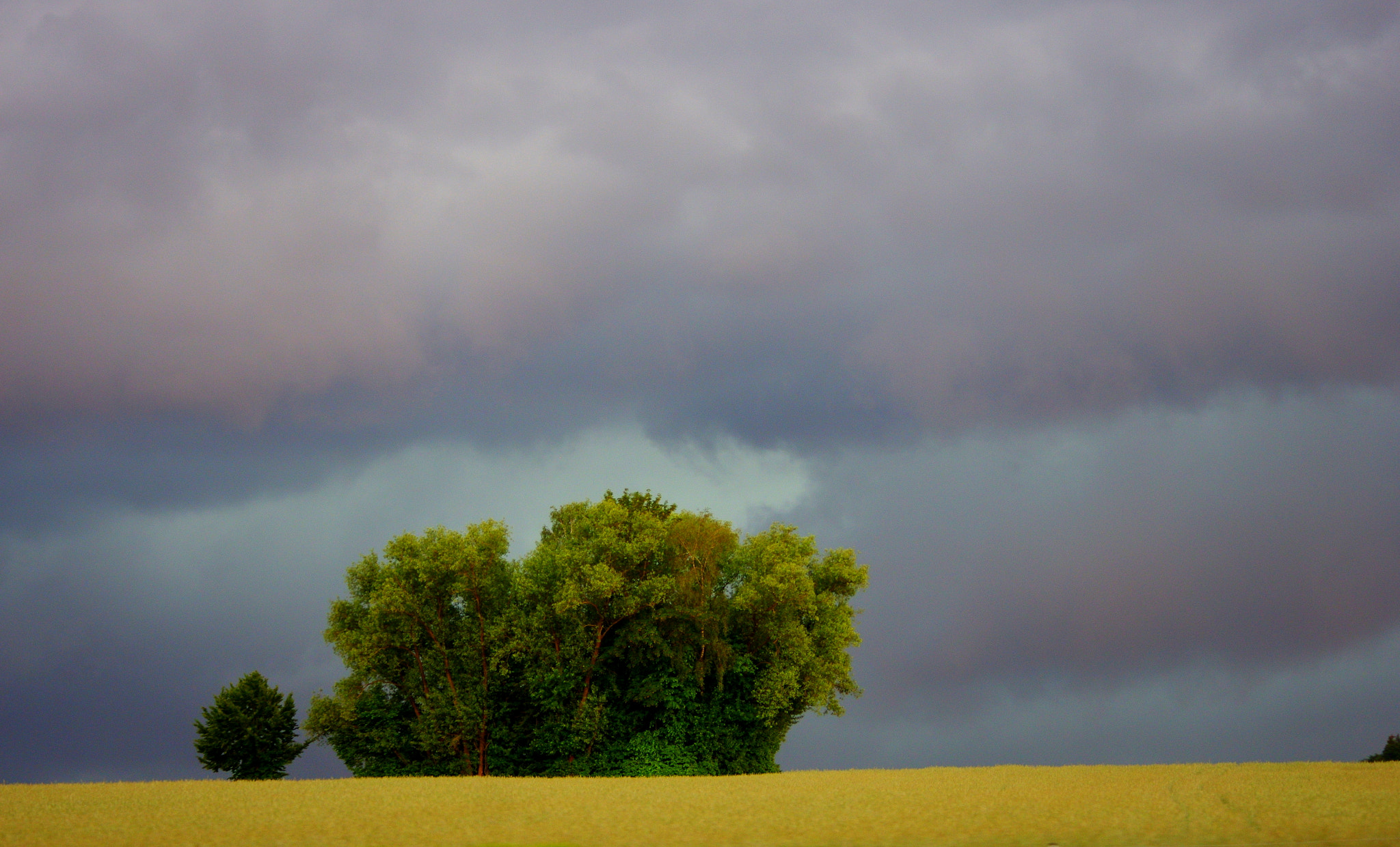 smc PENTAX-DA L 55-300mm F4-5.8 ED sample photo. Upcoming thunderstorm photography