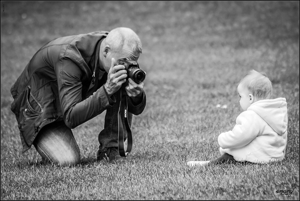 Canon EF 70-300mm F4-5.6 IS USM sample photo. Father and son photography