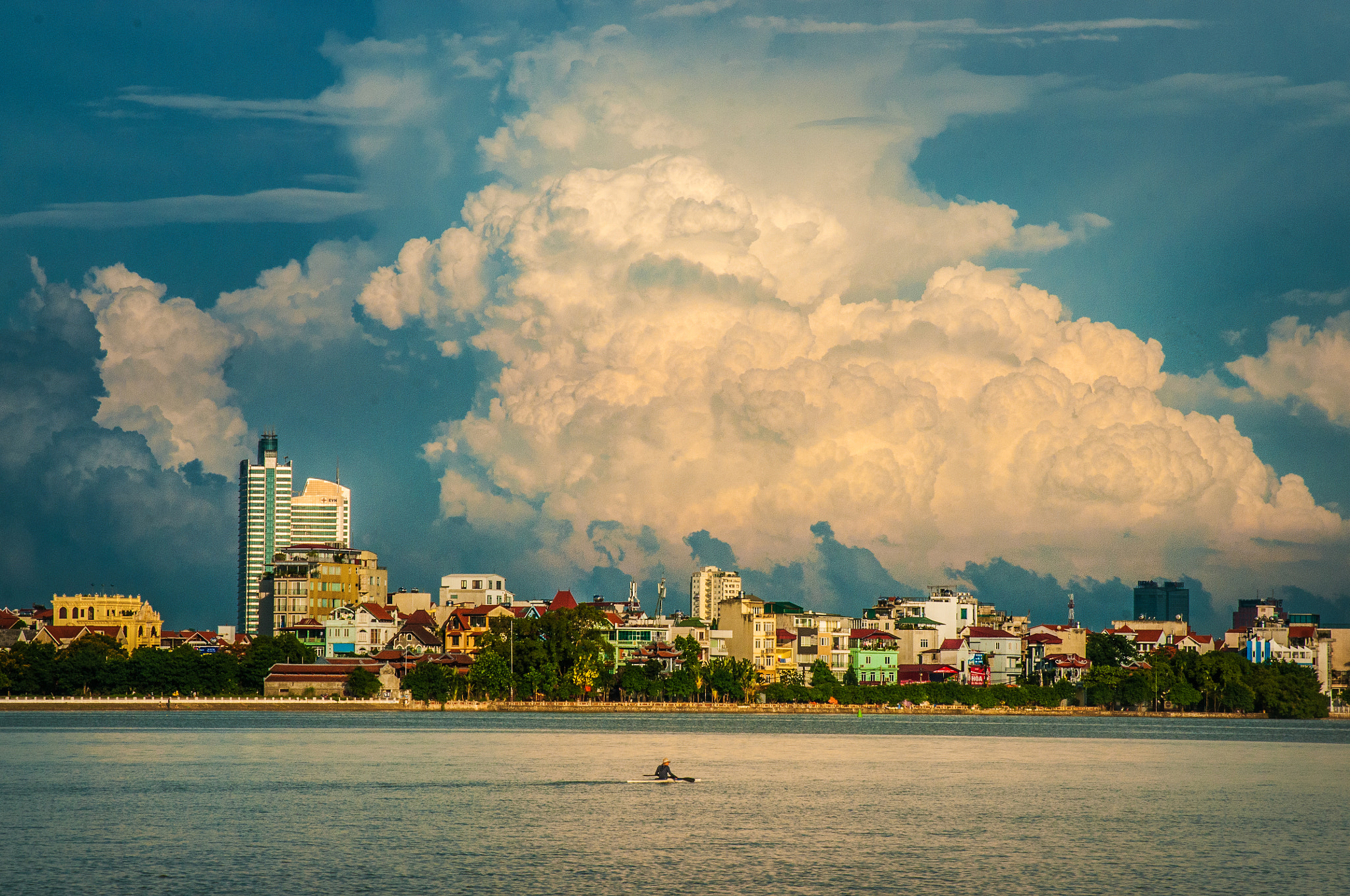 Nikon D300S sample photo. Sky hồ tây lake photography