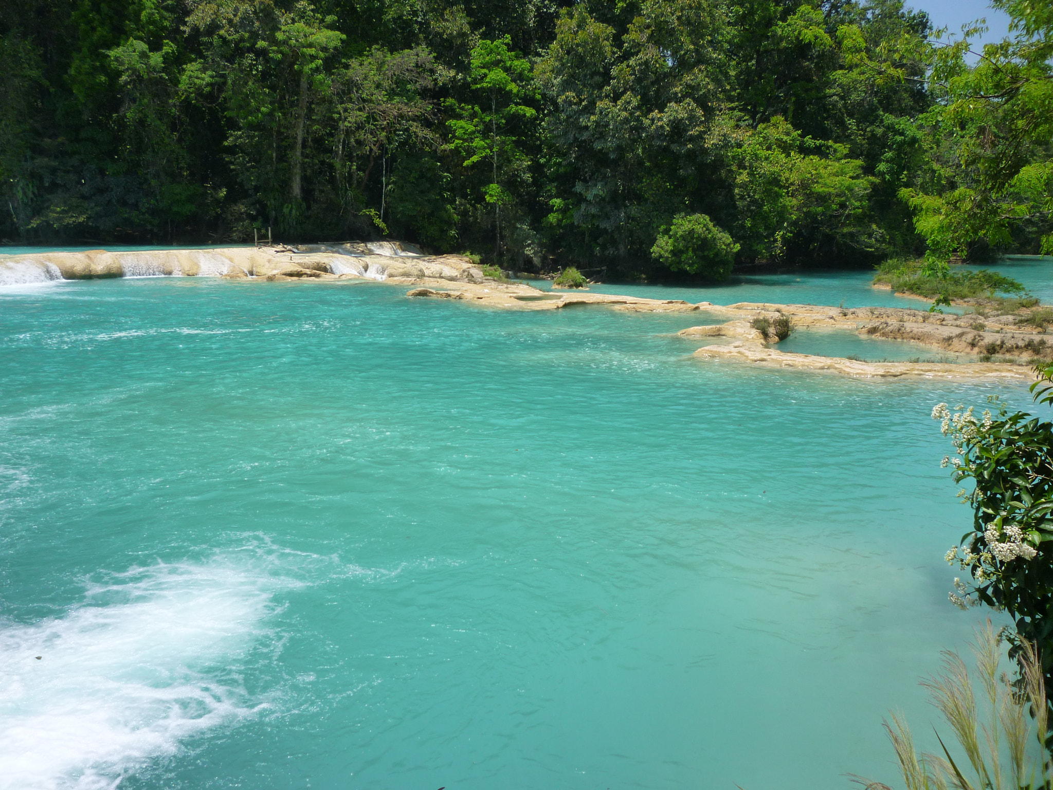 Panasonic DMC-FS15 sample photo. Agua azul photography