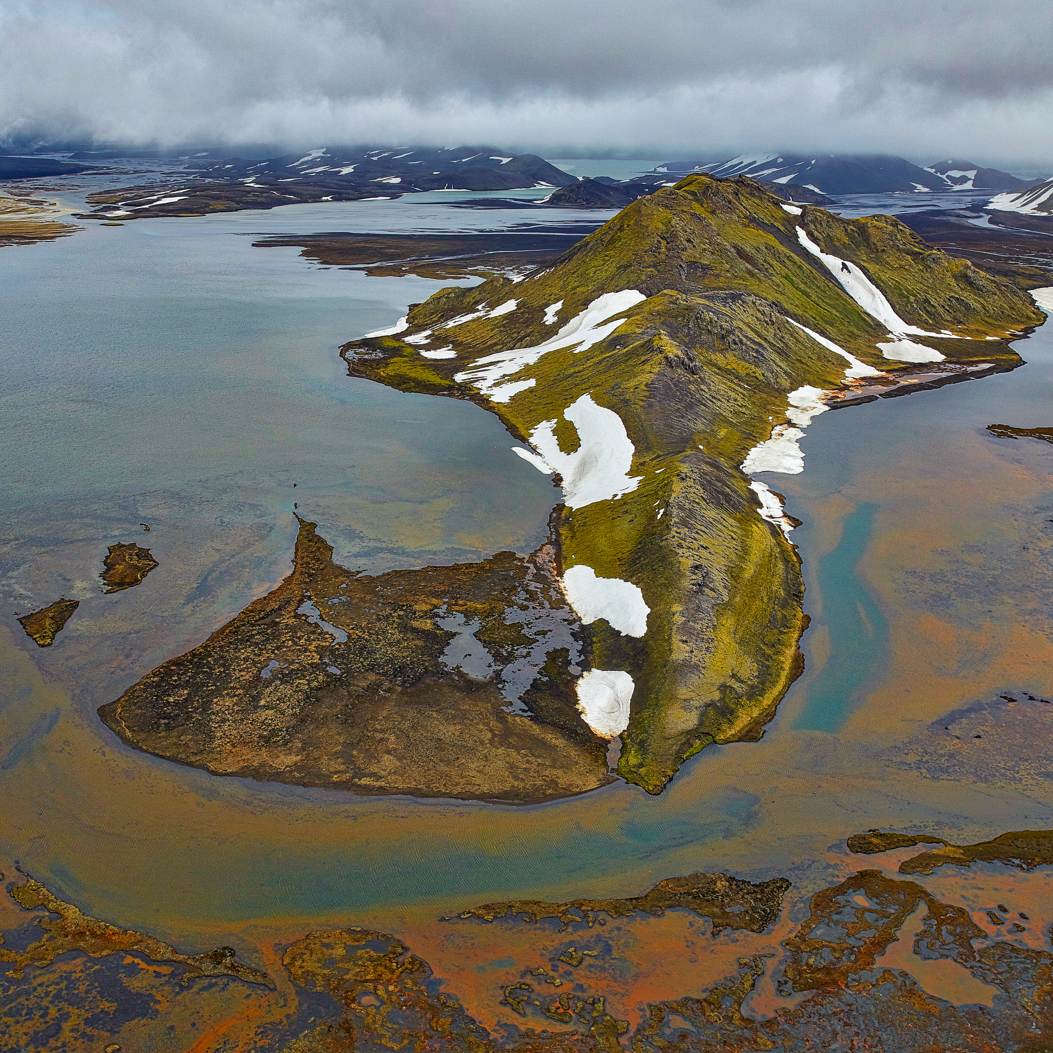 Phase One IQ260 sample photo. Landmannalaugar colors photography