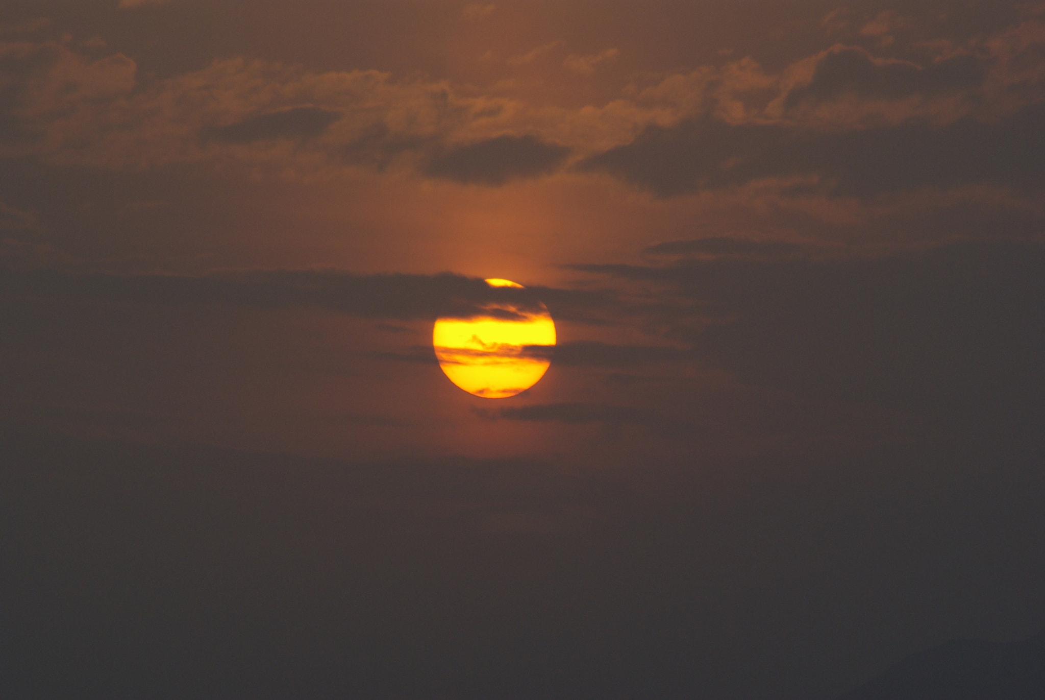 Pentax K10D + smc PENTAX-FA J 75-300mm F4.5-5.8 AL sample photo. Sunset photography