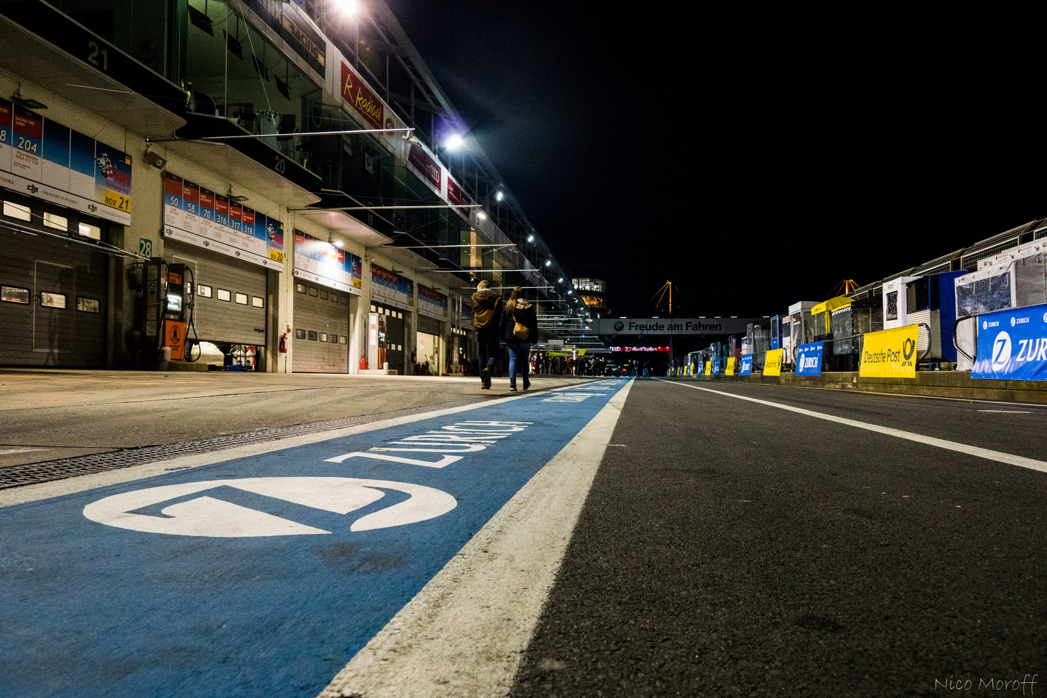 Sony DT 18-250mm F3.5-6.3 sample photo. Pit lane nurburgring photography
