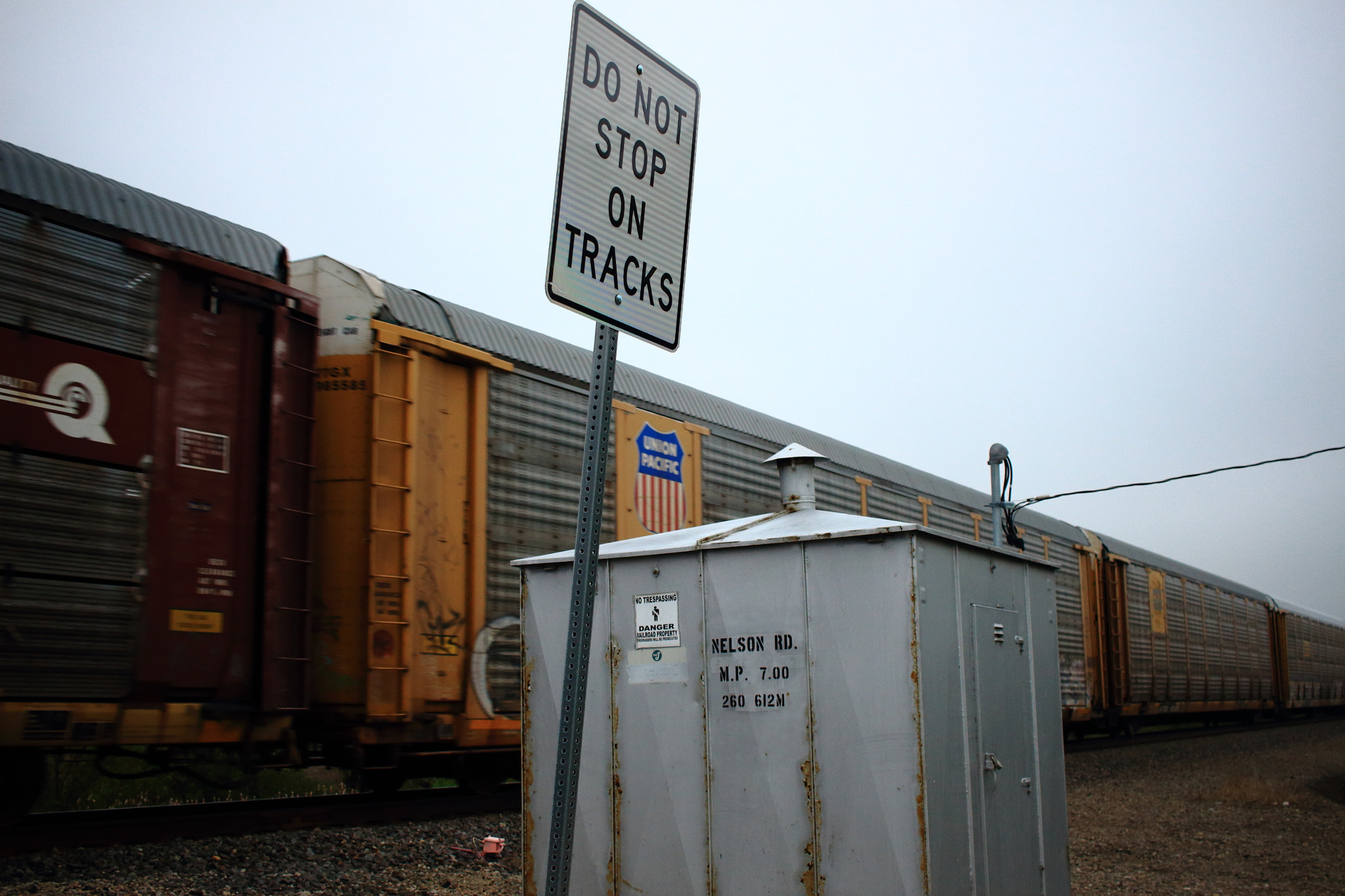 Canon EF-S 24mm F2.8 STM sample photo. Do not stop on tracks photography