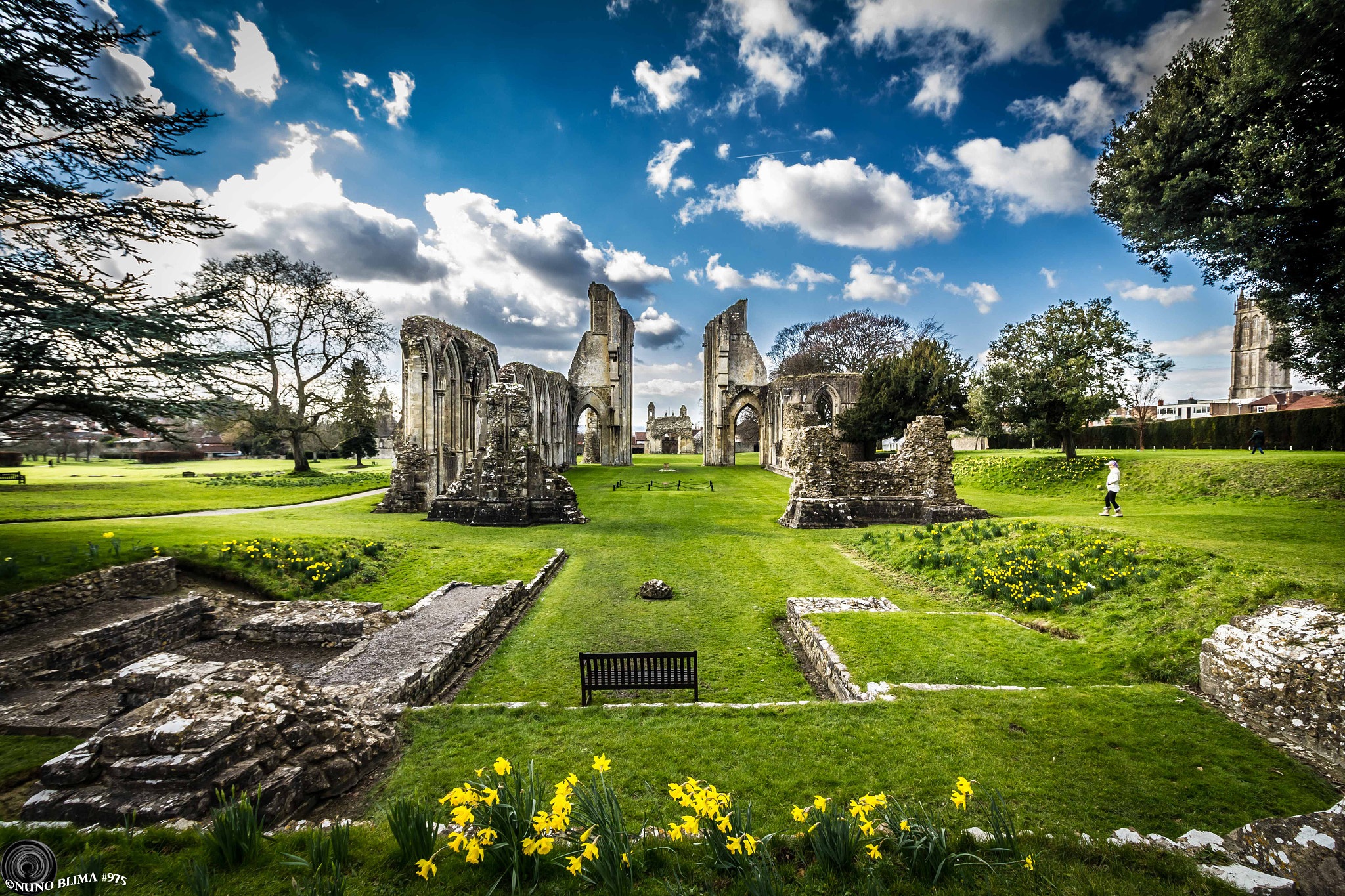 Canon EF-S 10-18mm F4.5–5.6 IS STM sample photo. Glastonbury abbey photography