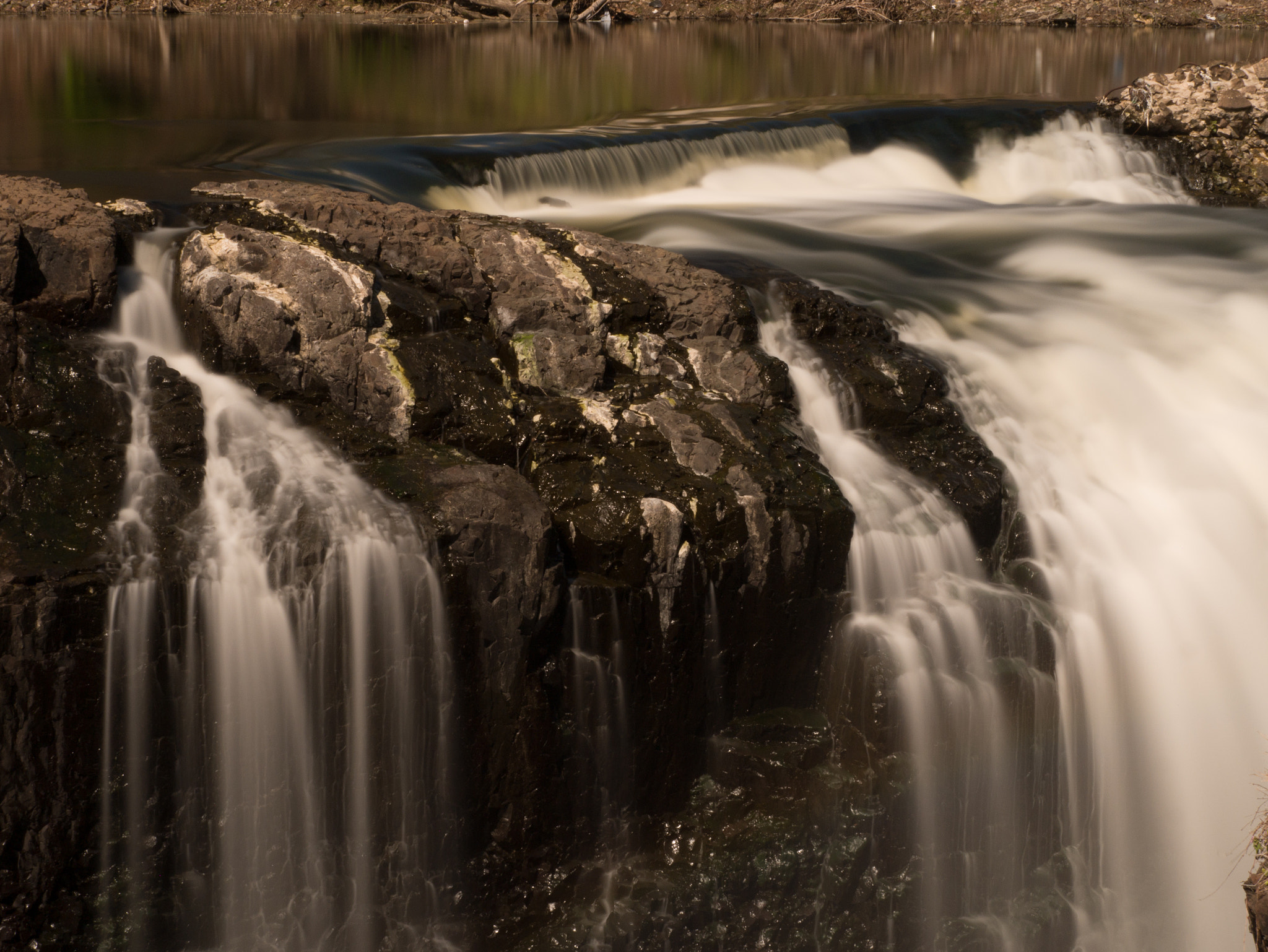 Panasonic Lumix G X Vario 35-100mm F2.8 OIS sample photo. Cascading falls photography