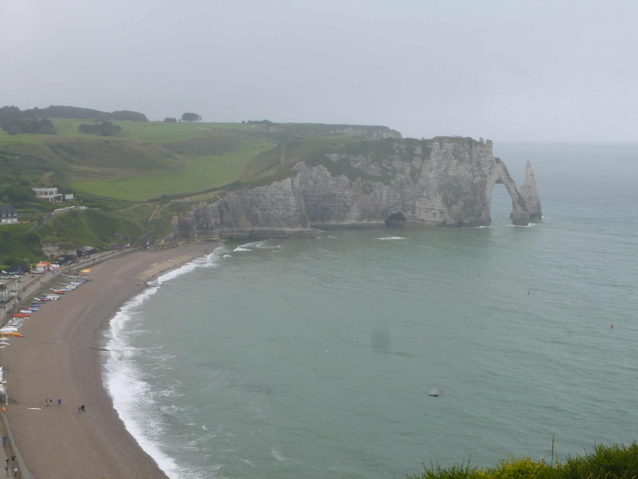 Panasonic DMC-SZ1 sample photo. Etretat sous la pluie ! photography