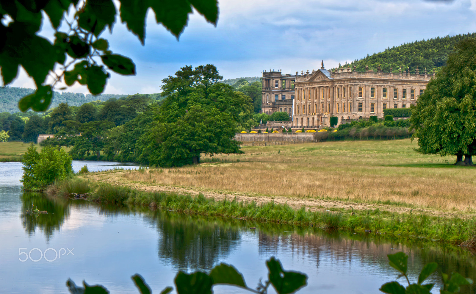 Sony Alpha DSLR-A390 sample photo. Chatsworth house stately home - derbyshire photography