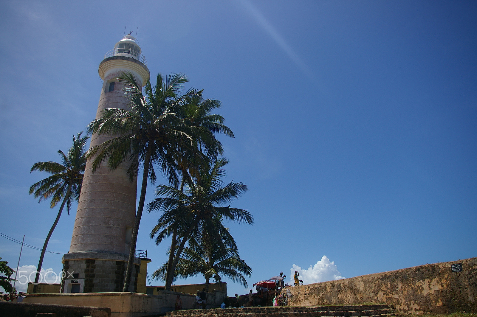 Pentax *ist DL2 sample photo. Galle lighthouse photography