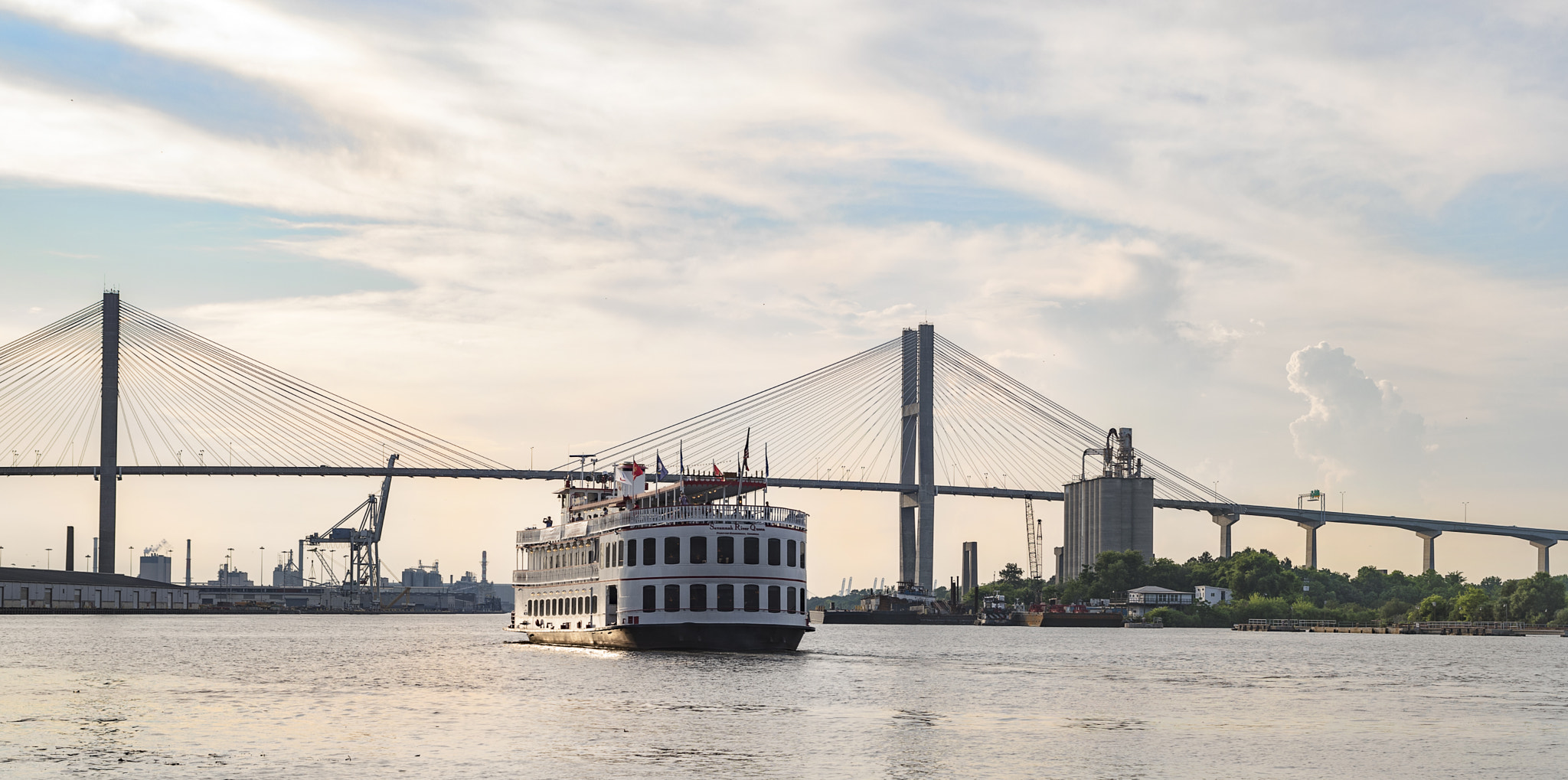 Sigma 24-70mm F2.8 EX DG HSM sample photo. Serene savannah river photography