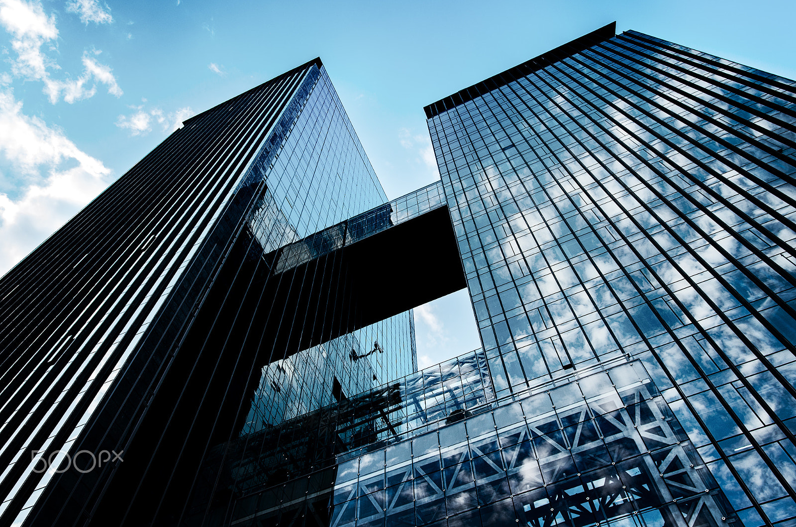 Pentax K-5 IIs sample photo. Twin towers photography