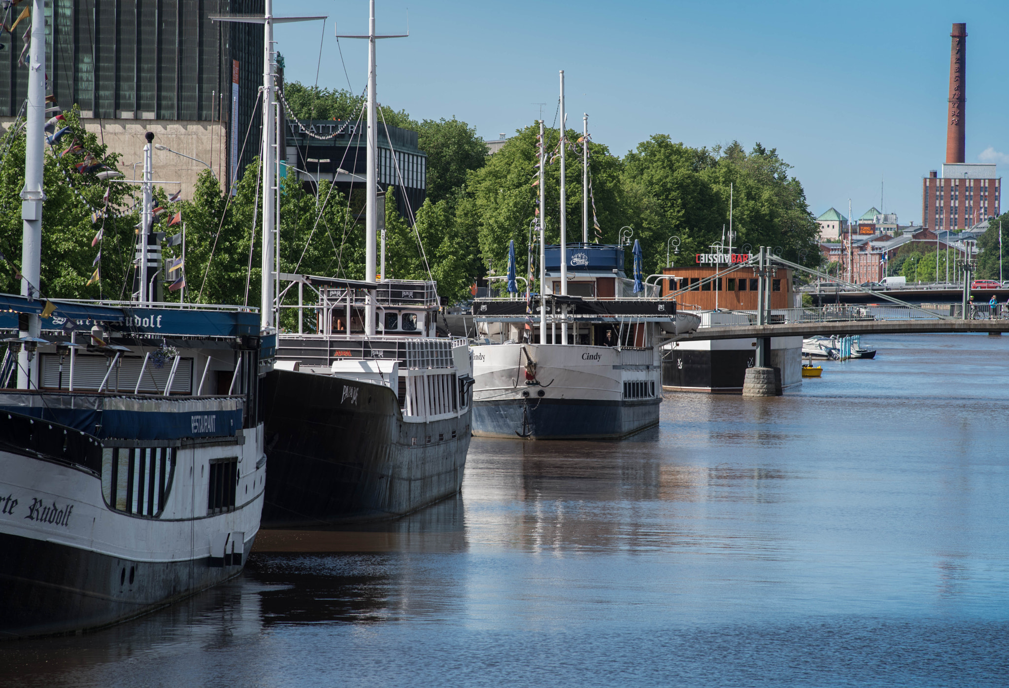 Nikon D750 + AF Nikkor 180mm f/2.8 IF-ED sample photo. Aurajoki river turku photography